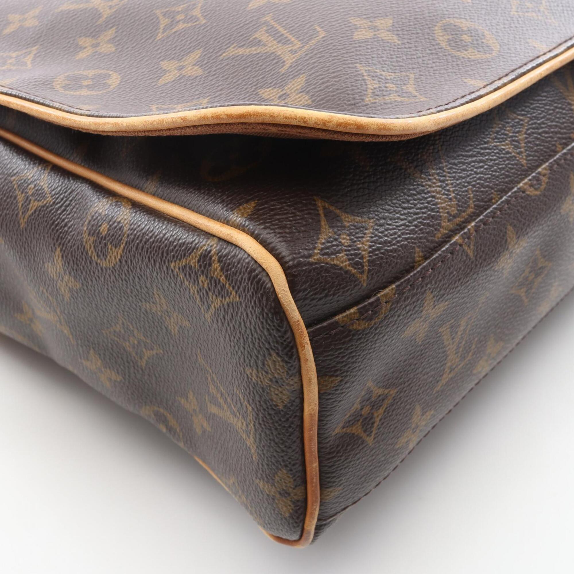 Louis Vuitton Brown Monogram Coated Canvas Handbag Shoulder Bag (Pre-Owned)