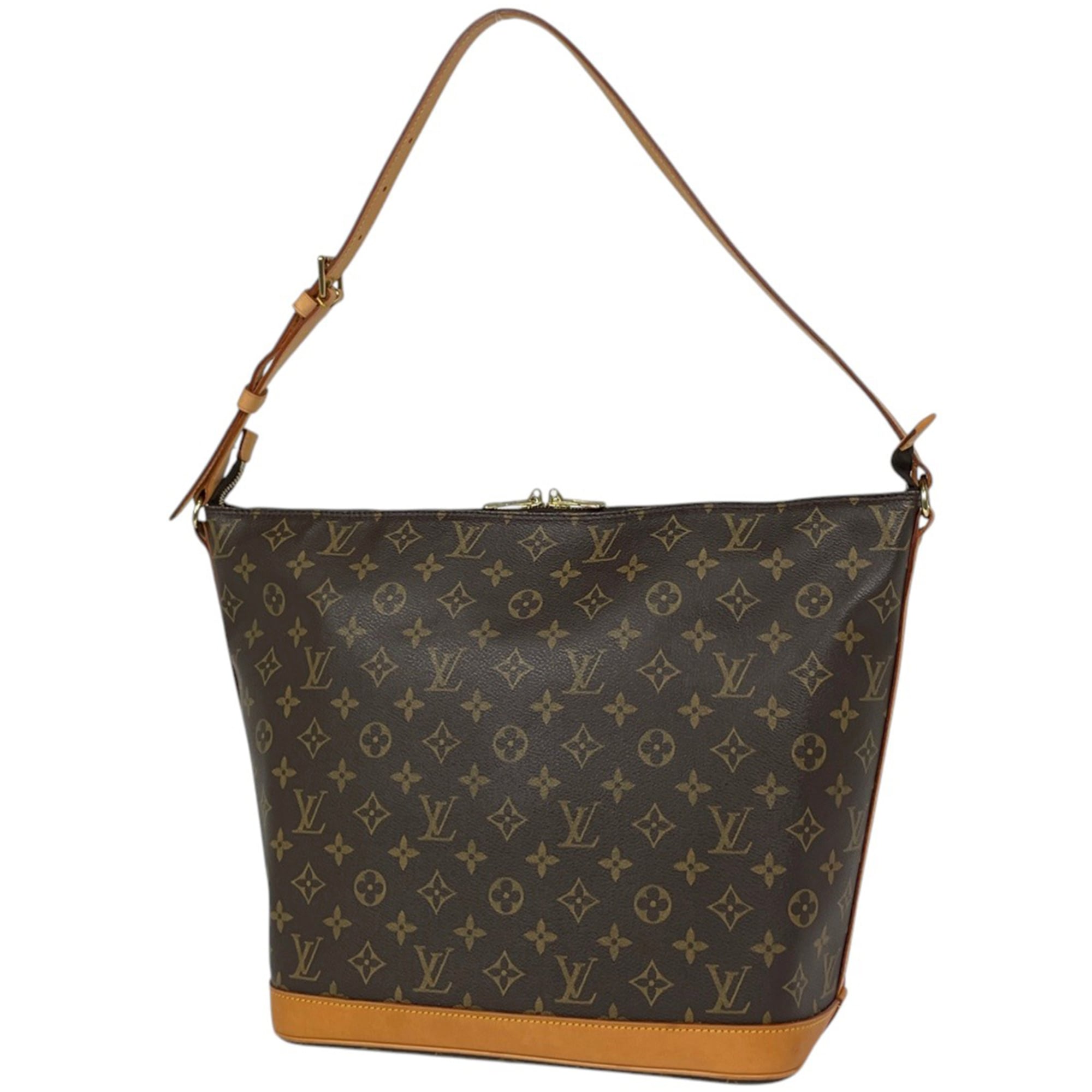 Louis Vuitton Brown Monogram Shoulder Bag (Pre-Owned)