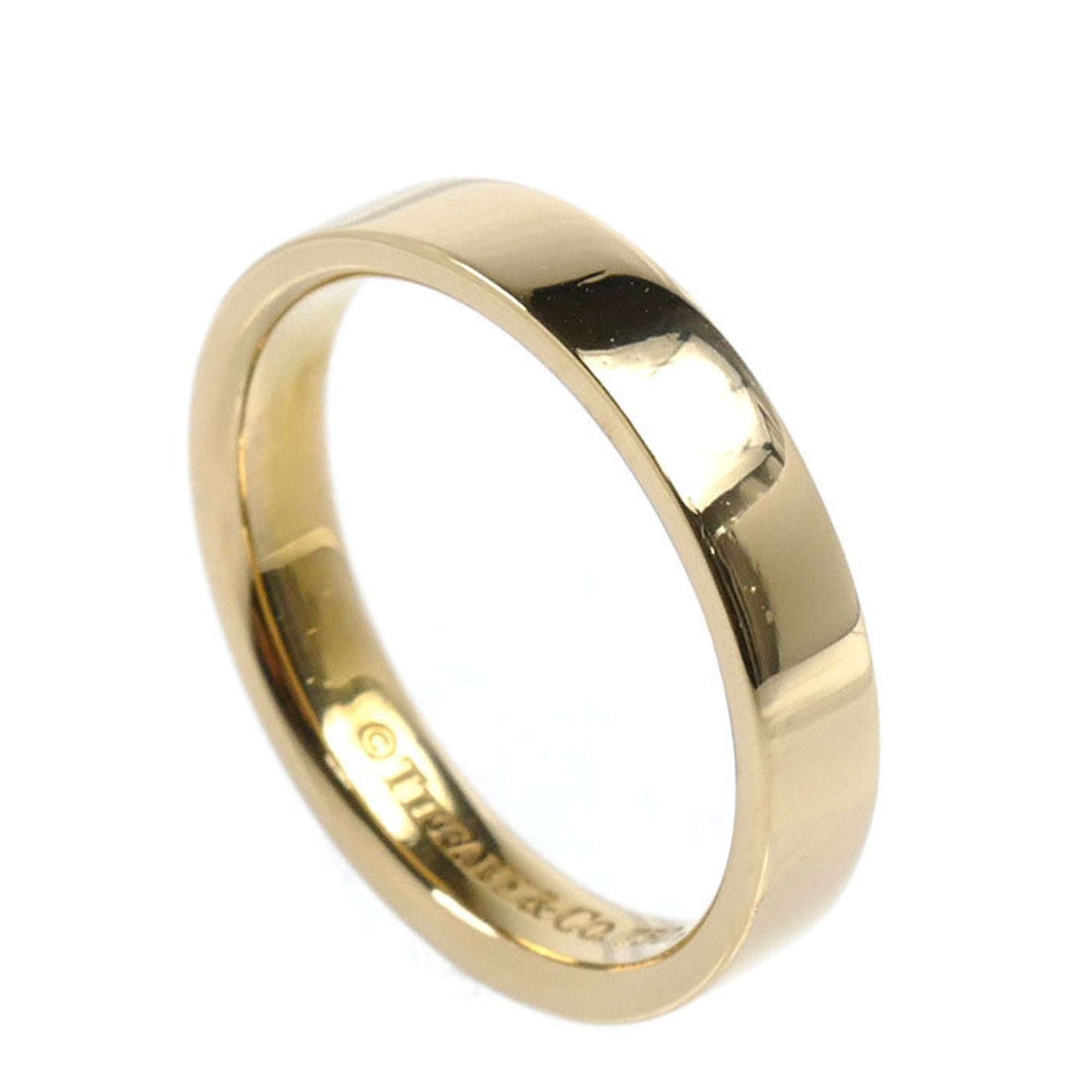 Tiffany Yellow Gold (18K) Band Ring (Pre-Owned)