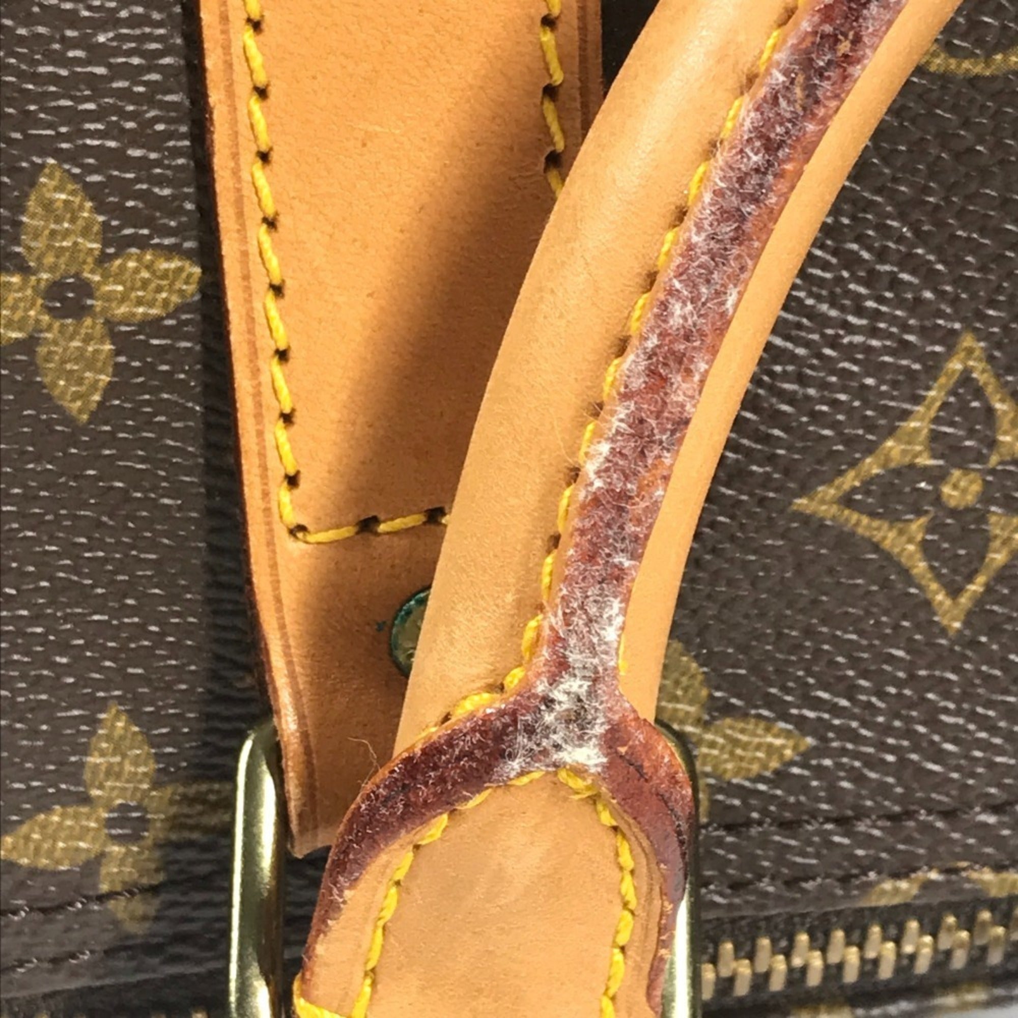 Louis Vuitton Brown Monogram Monogram Boston Bag Handbag (Pre-Owned)