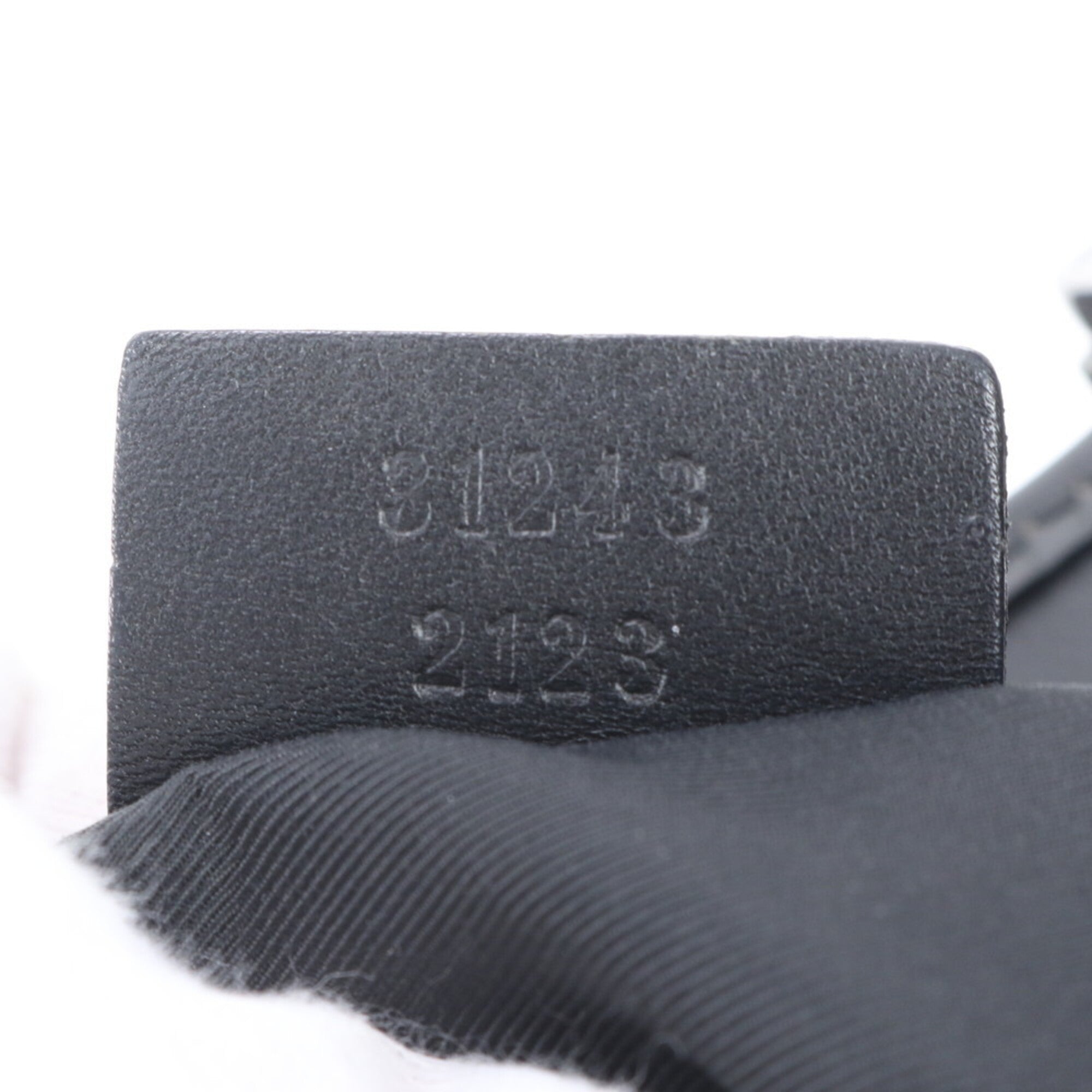 Gucci Gg Canvas Black Gg Canvas Leather Handbag Tote Bag (Pre-Owned)