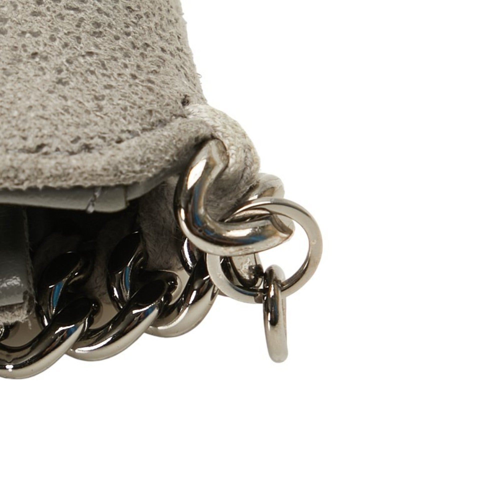 Stella Mccartney Gray Polyester Wallet (Bi-Fold) (Pre-Owned)