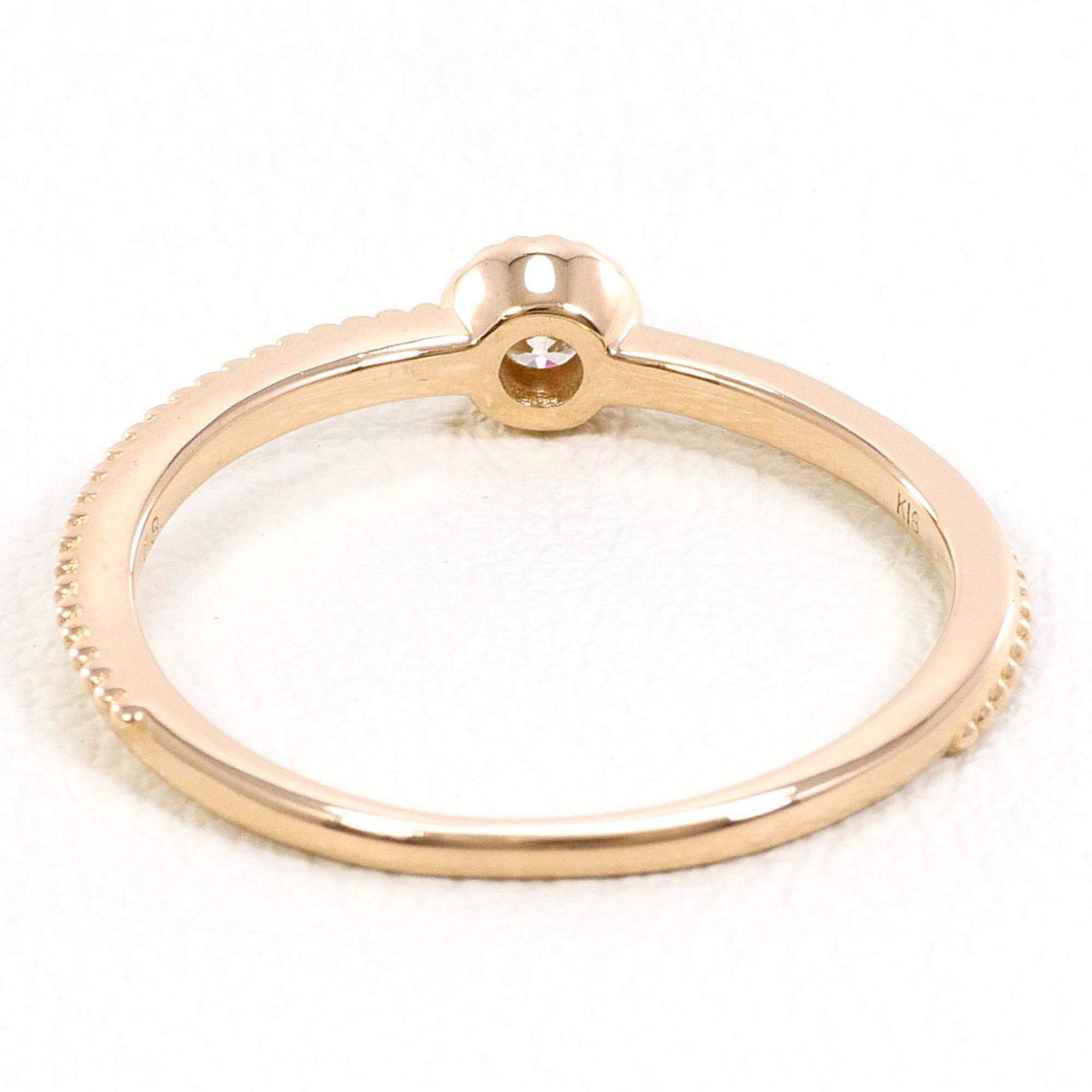 Unbranded Pink Gold Pink Gold (18K) Band Ring (Pre-Owned)