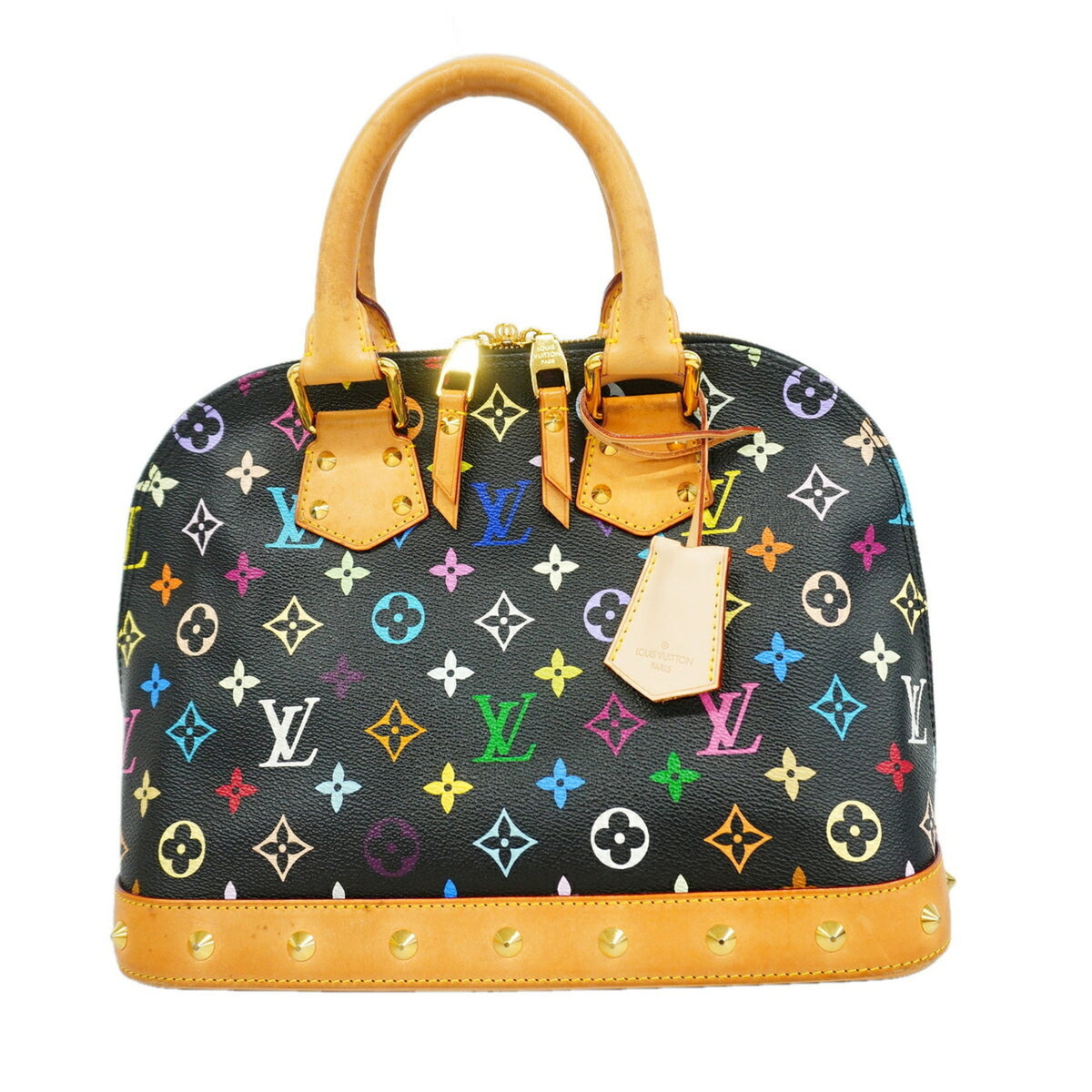 Louis Vuitton Noir Handbag (Pre-Owned)