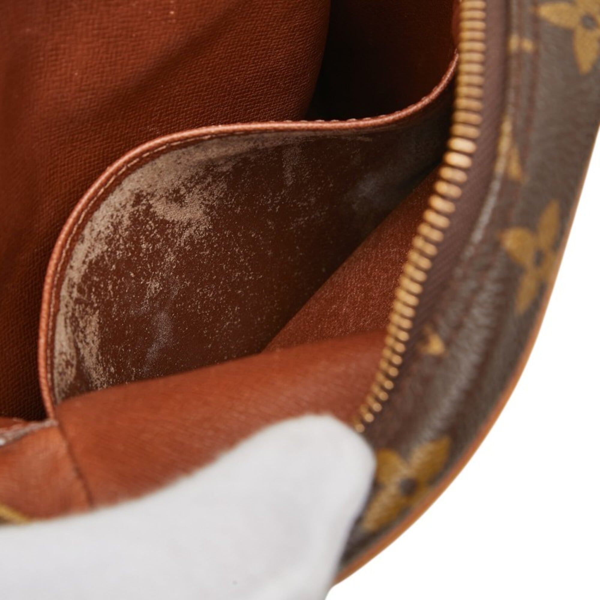 Louis Vuitton Brown Pvc Leather Shoulder Bag (Pre-Owned)