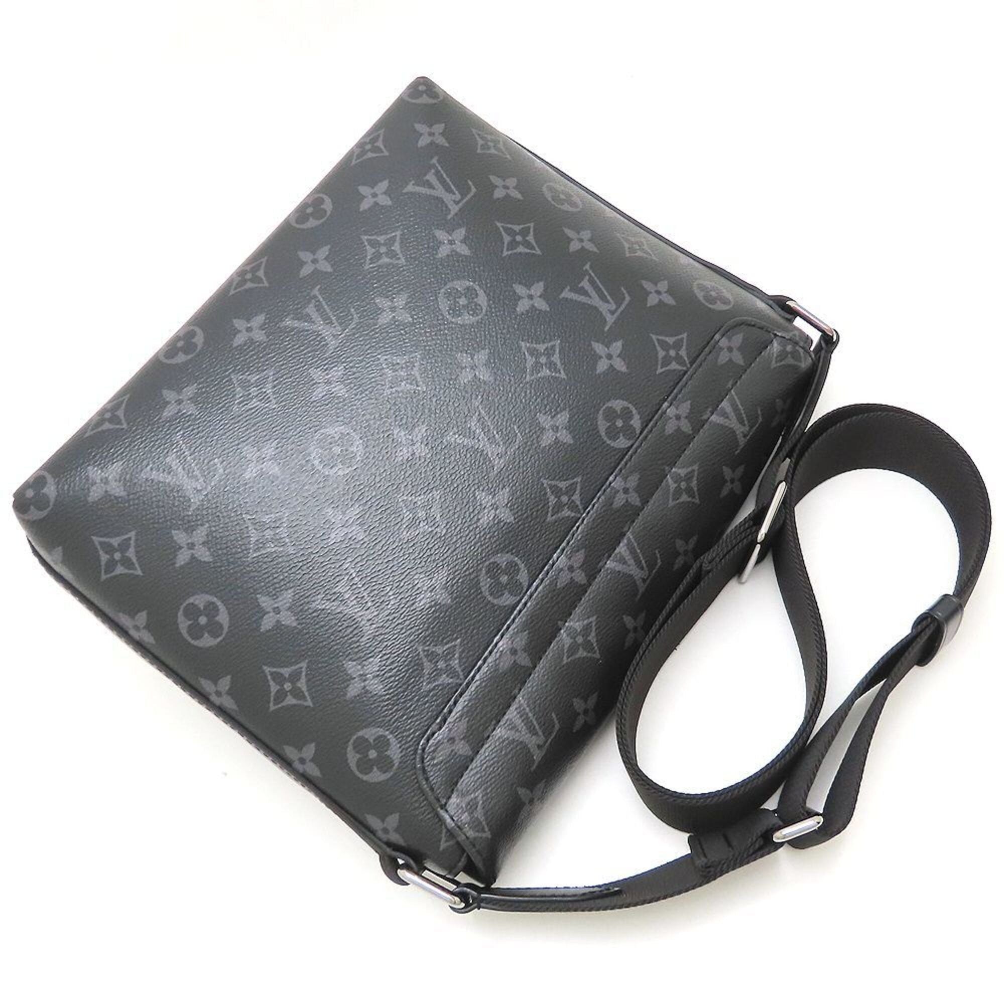 Louis Vuitton Monogram Eclipse Noir Monogram Eclipse Shoulder Bag (Pre-Owned)