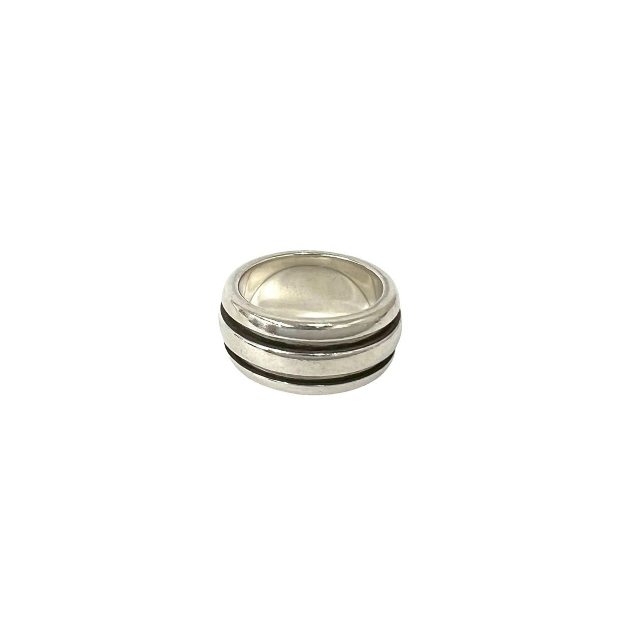 Tiffany Silver Silver 925 Band Ring (Pre-Owned)