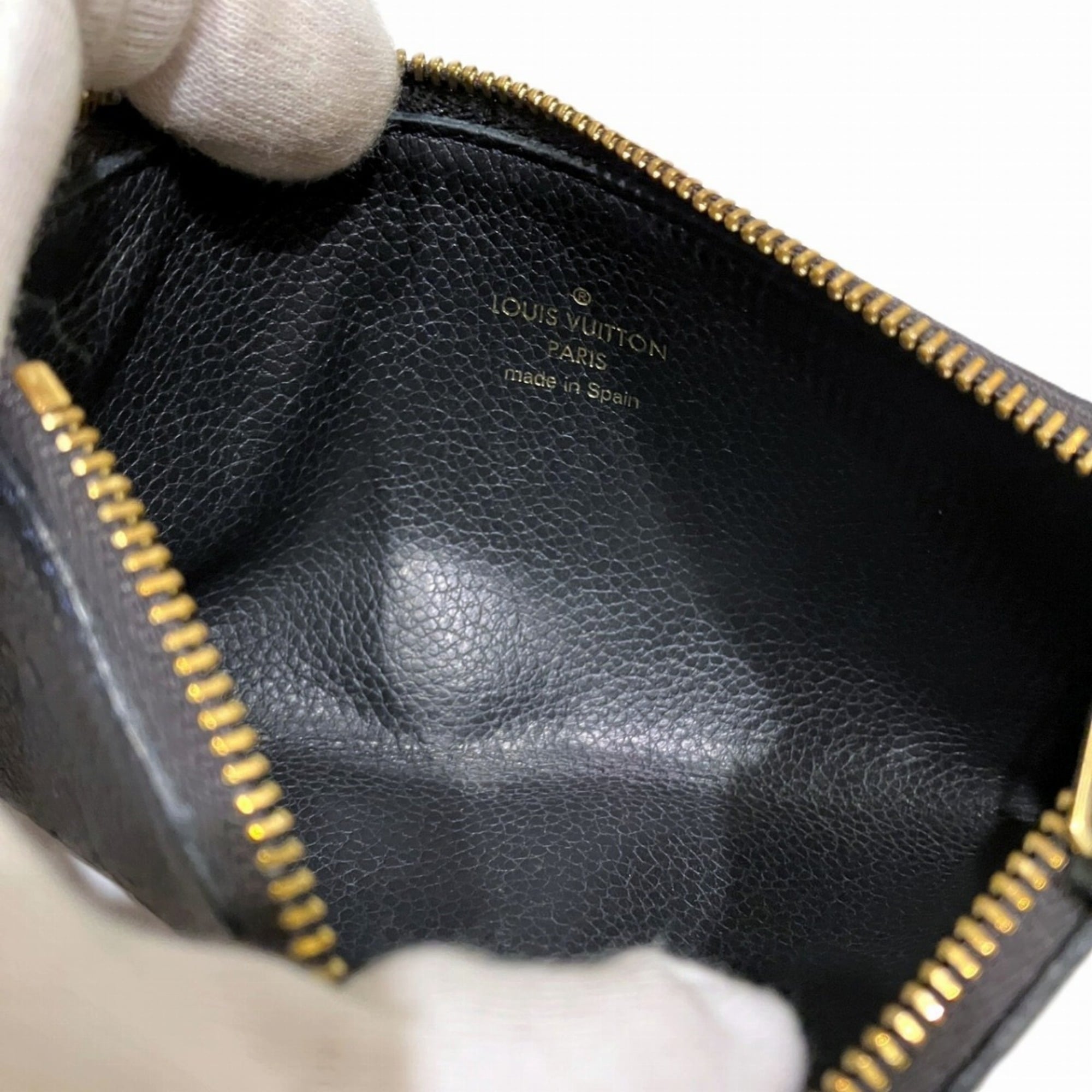 Louis Vuitton Monogram Empreinte Black Monogram Empreinte Long Wallet (Bi-Fold) (Pre-Owned)