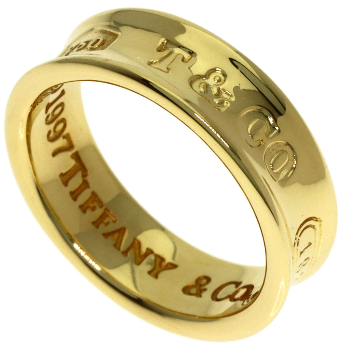 Tiffany Yellow Gold (18K) Band Ring (Pre-Owned)