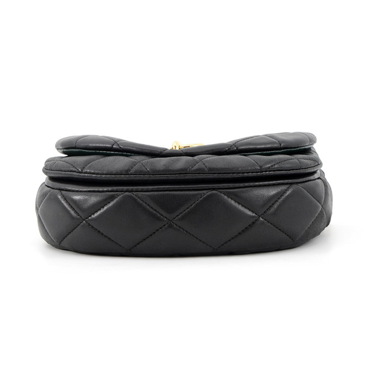 Burberry Black Leather Handbag Shoulder Bag (Pre-Owned)
