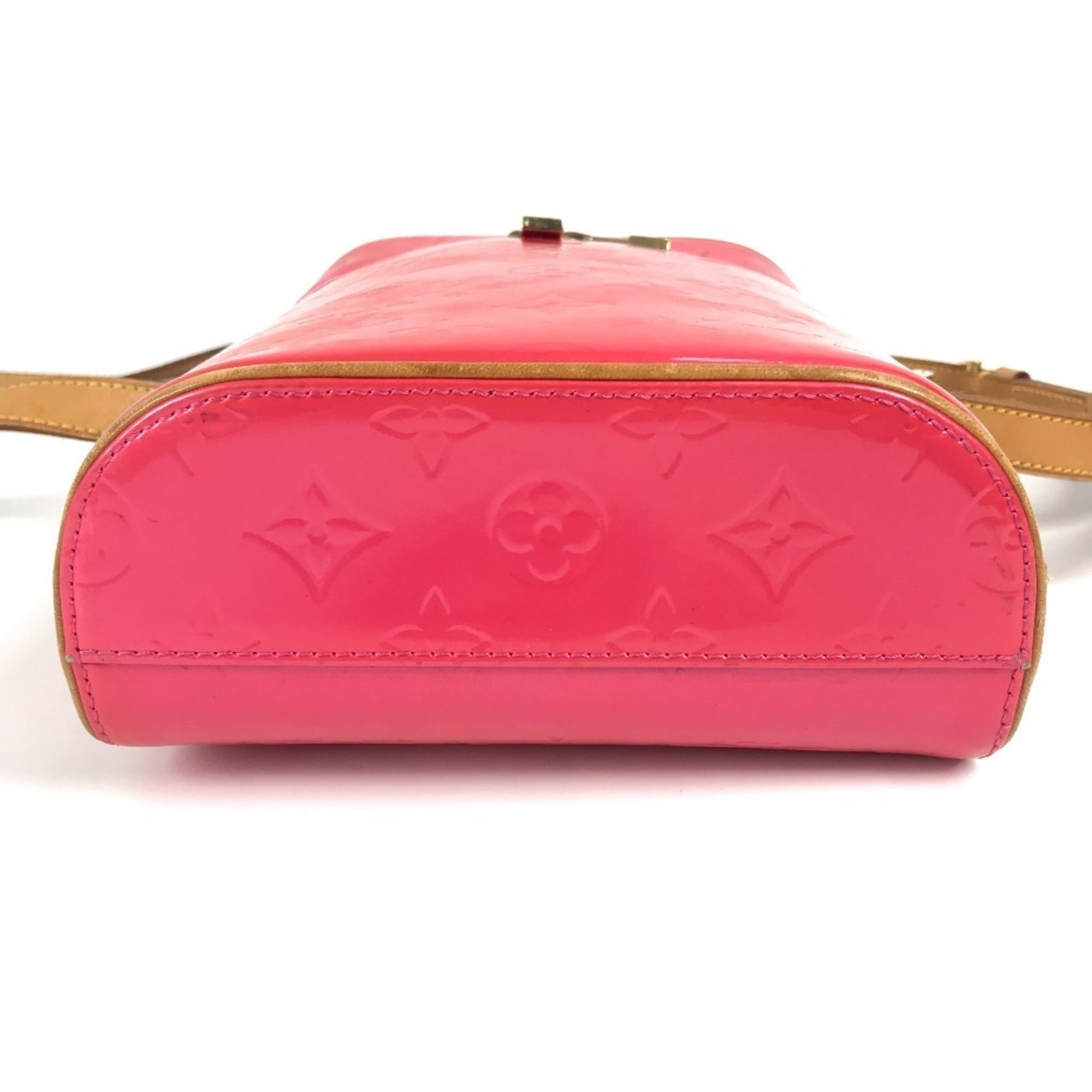 Louis Vuitton Fuchsia Pink Pink Monogram Vernis Pochette Shoulder Bag (Pre-Owned)