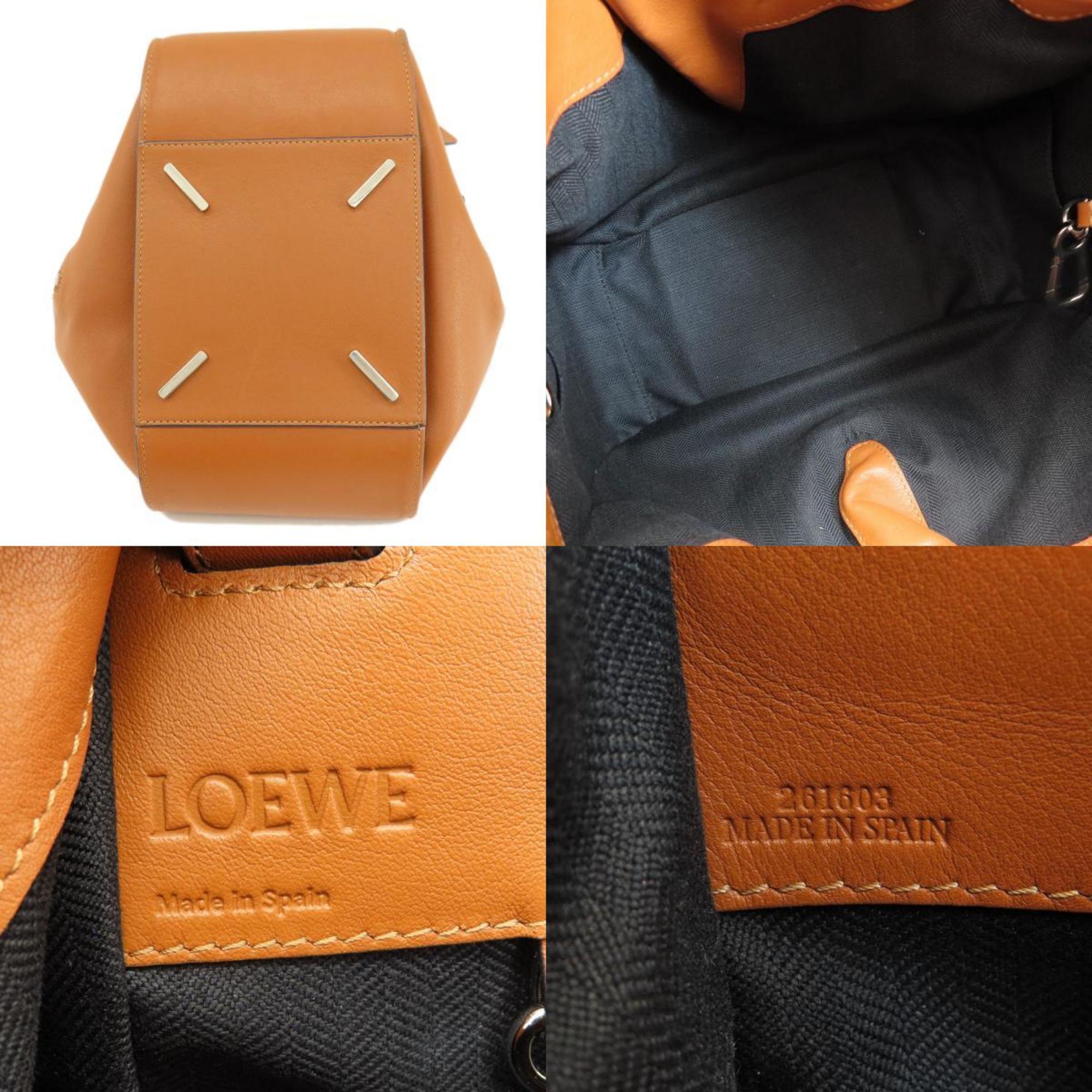 Loewe Hammock Brown Leather Handbag (Pre-Owned)