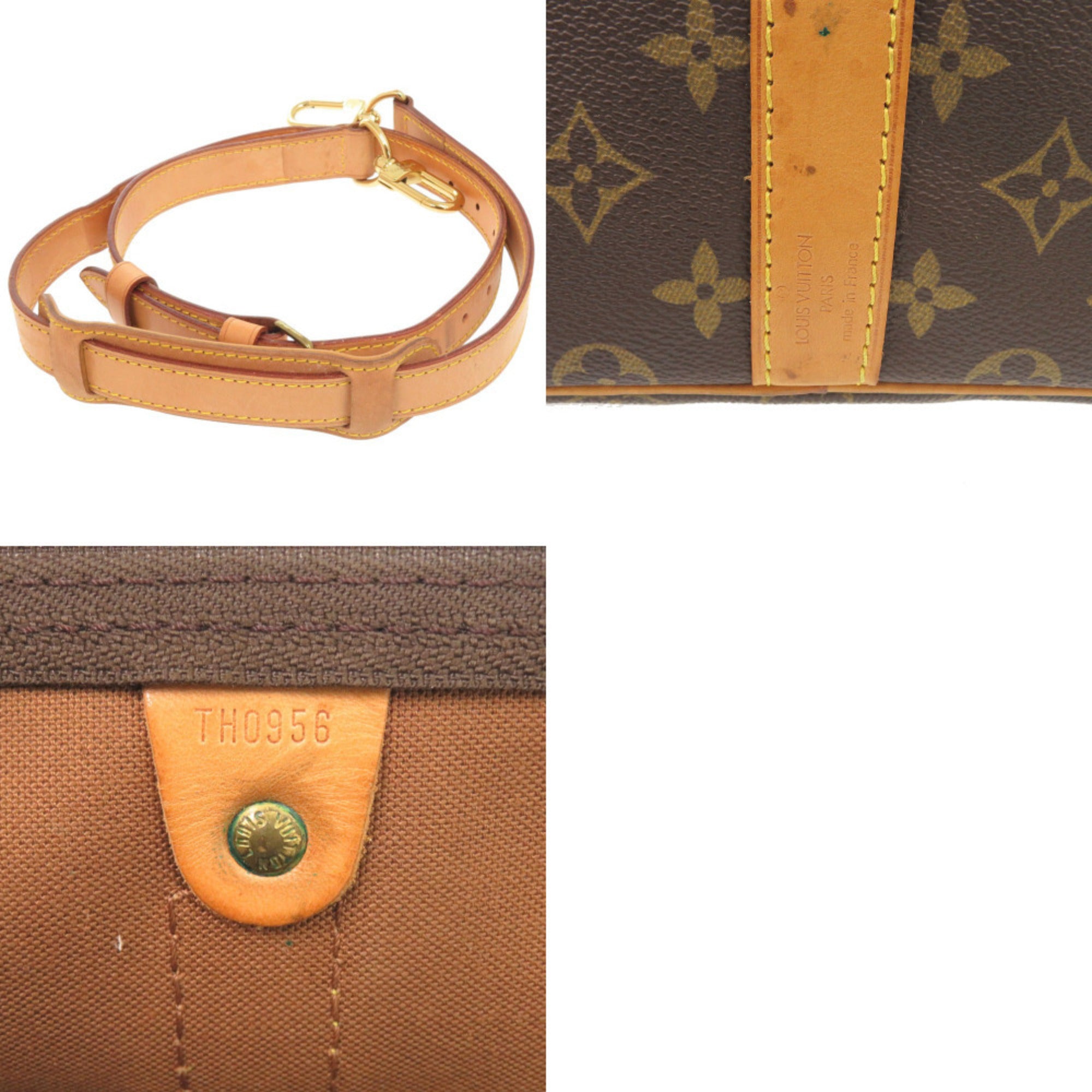 Louis Vuitton Brown Monogram Monogram Boston Bag (Pre-Owned)
