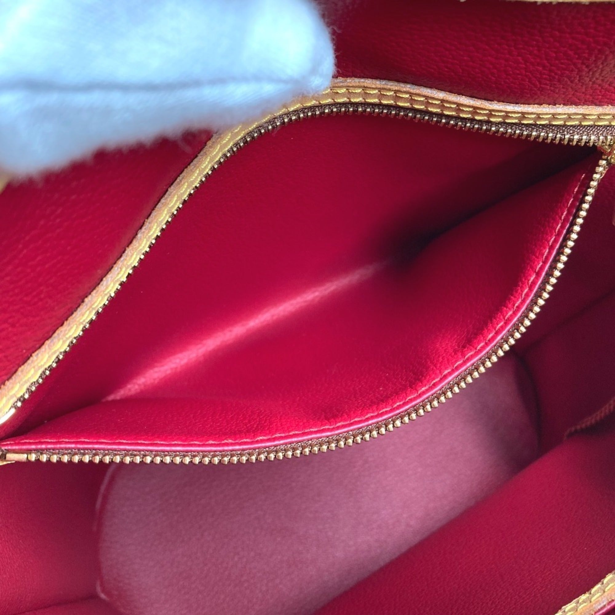 Louis Vuitton Monogram Cherry Brown Monogram Cherry Red Color Shoulder Bag Tote Bag (Pre-Owned)