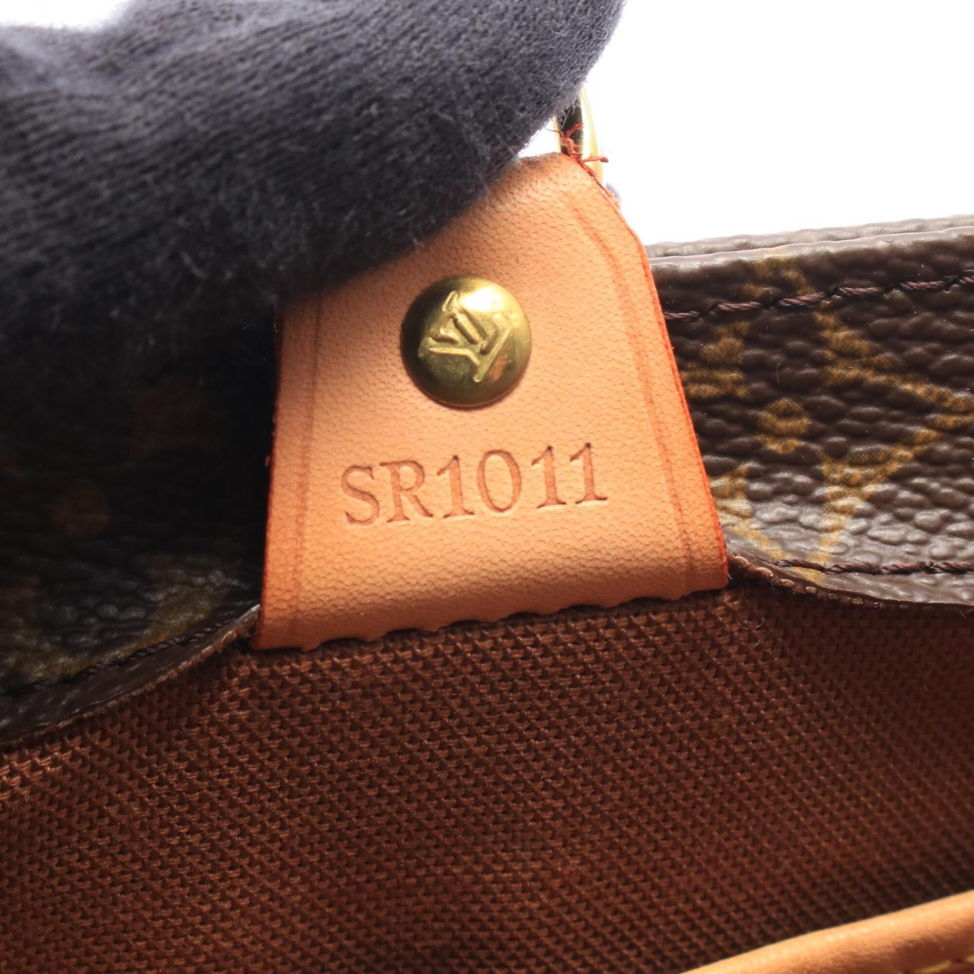 Louis Vuitton Brown Coated Canvas Leather Handbag (Pre-Owned)