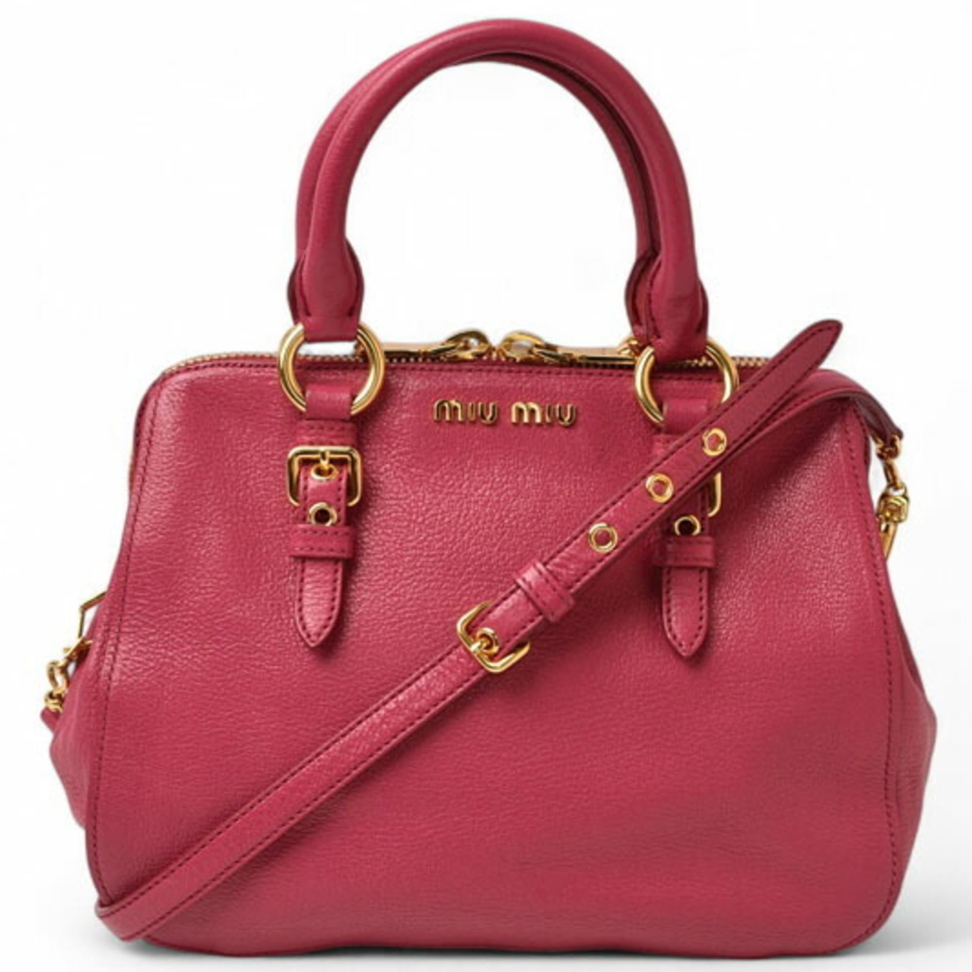 Miu Miu Pink Handbag Shoulder Bag (Pre-Owned)