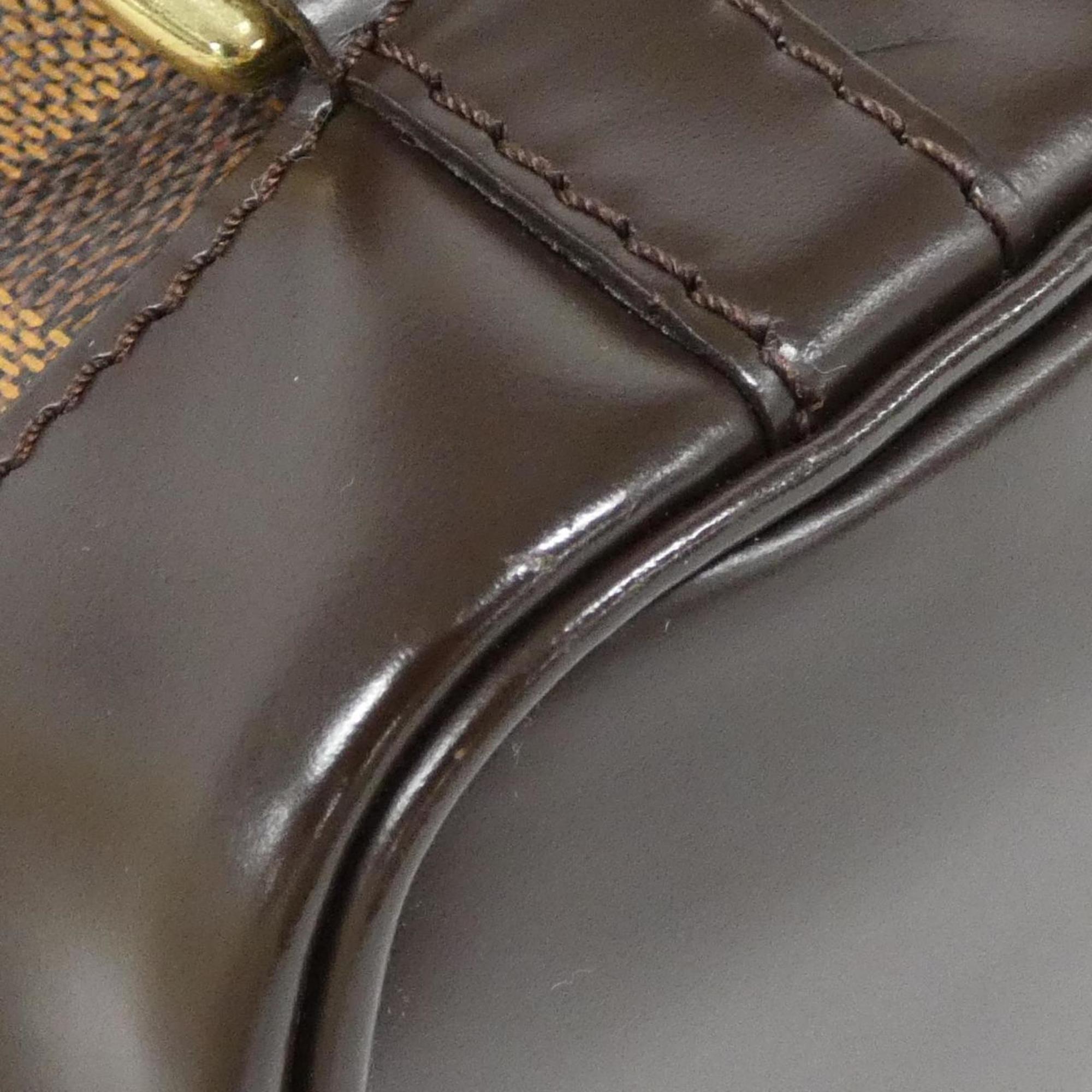 Louis Vuitton Brown Coated Canvas Backpack (Pre-Owned)