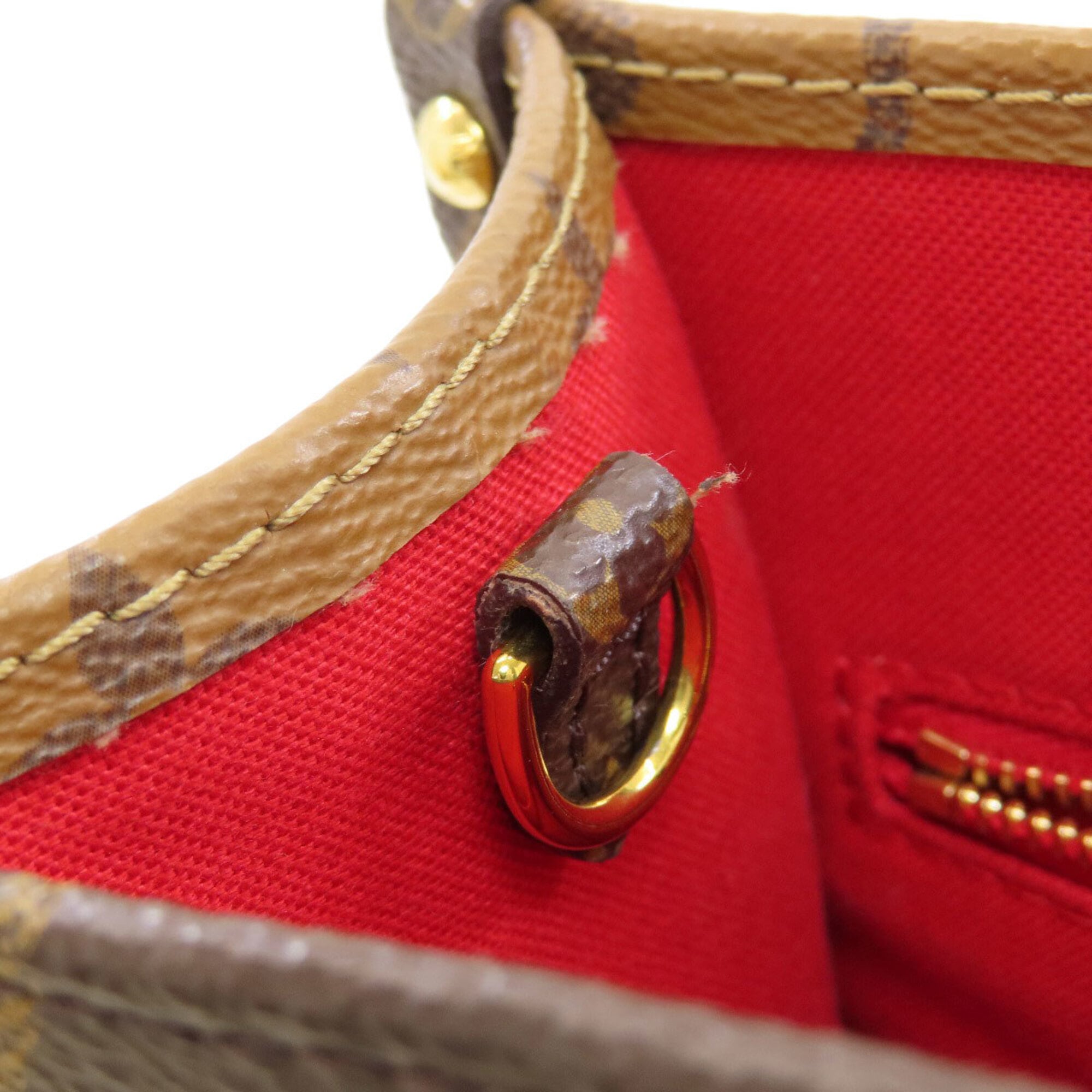 Louis Vuitton Monogram Reverse Monogram Handbag (Pre-Owned)