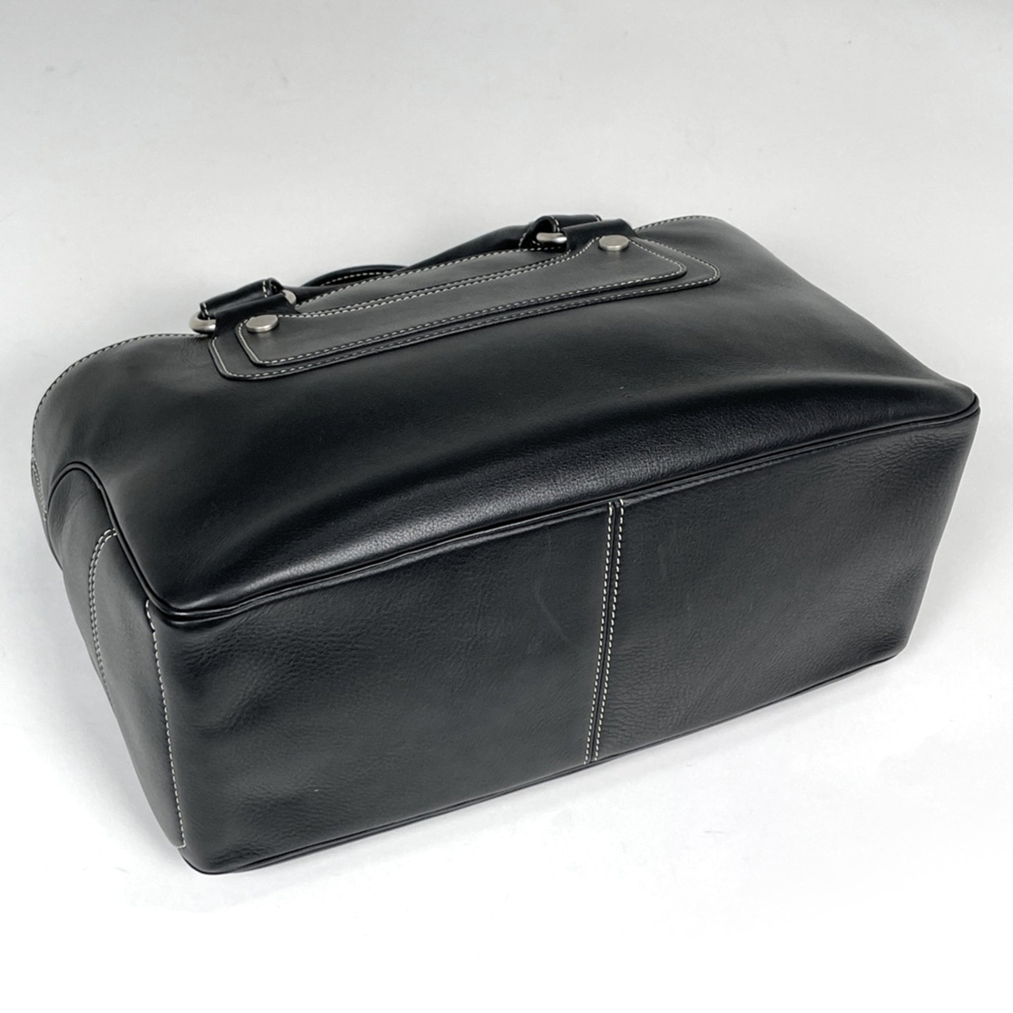 Celine Boogie Black Leather Handbag (Pre-Owned)