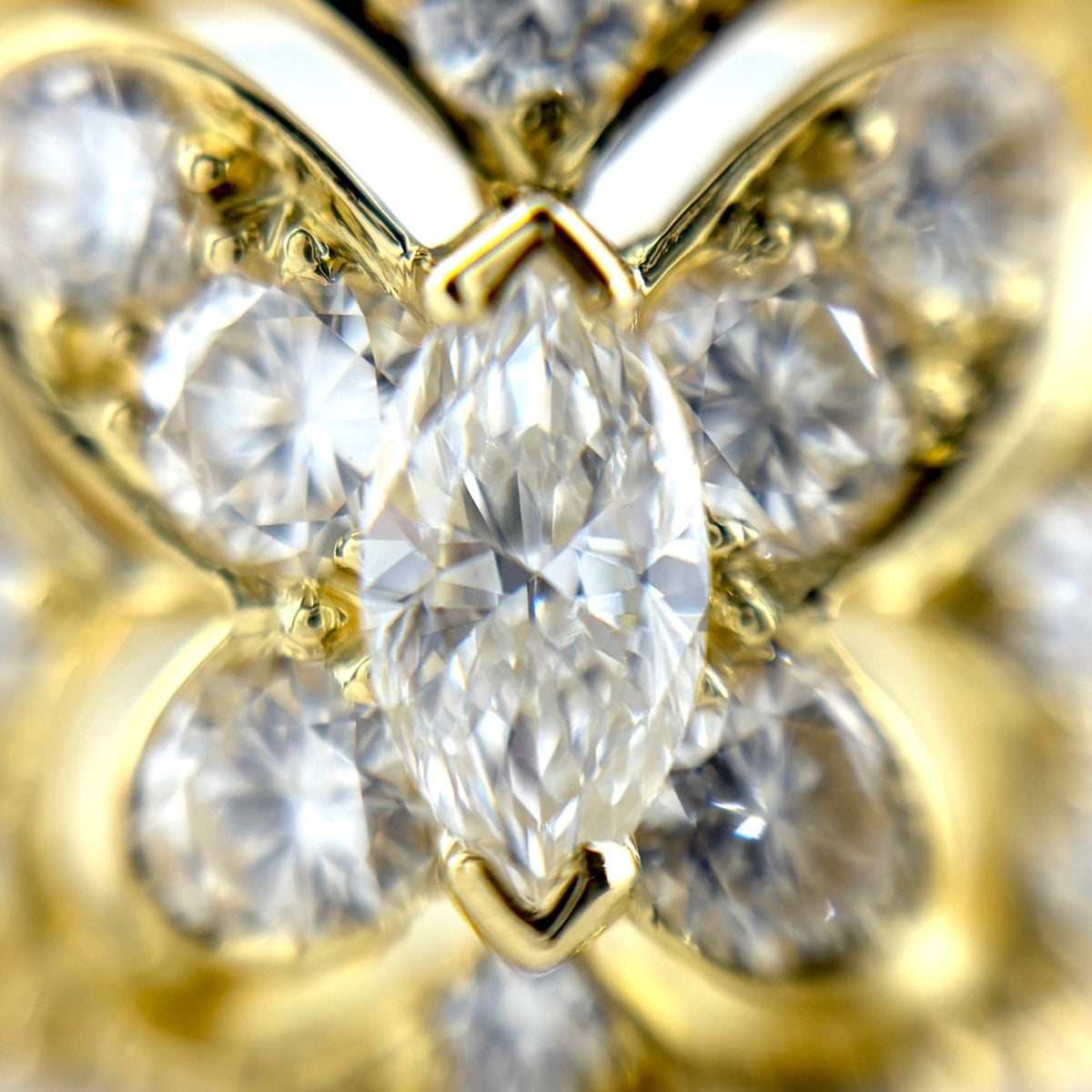 Van Cleef & Arpels Yellow Gold (18K) Band Ring (Pre-Owned)