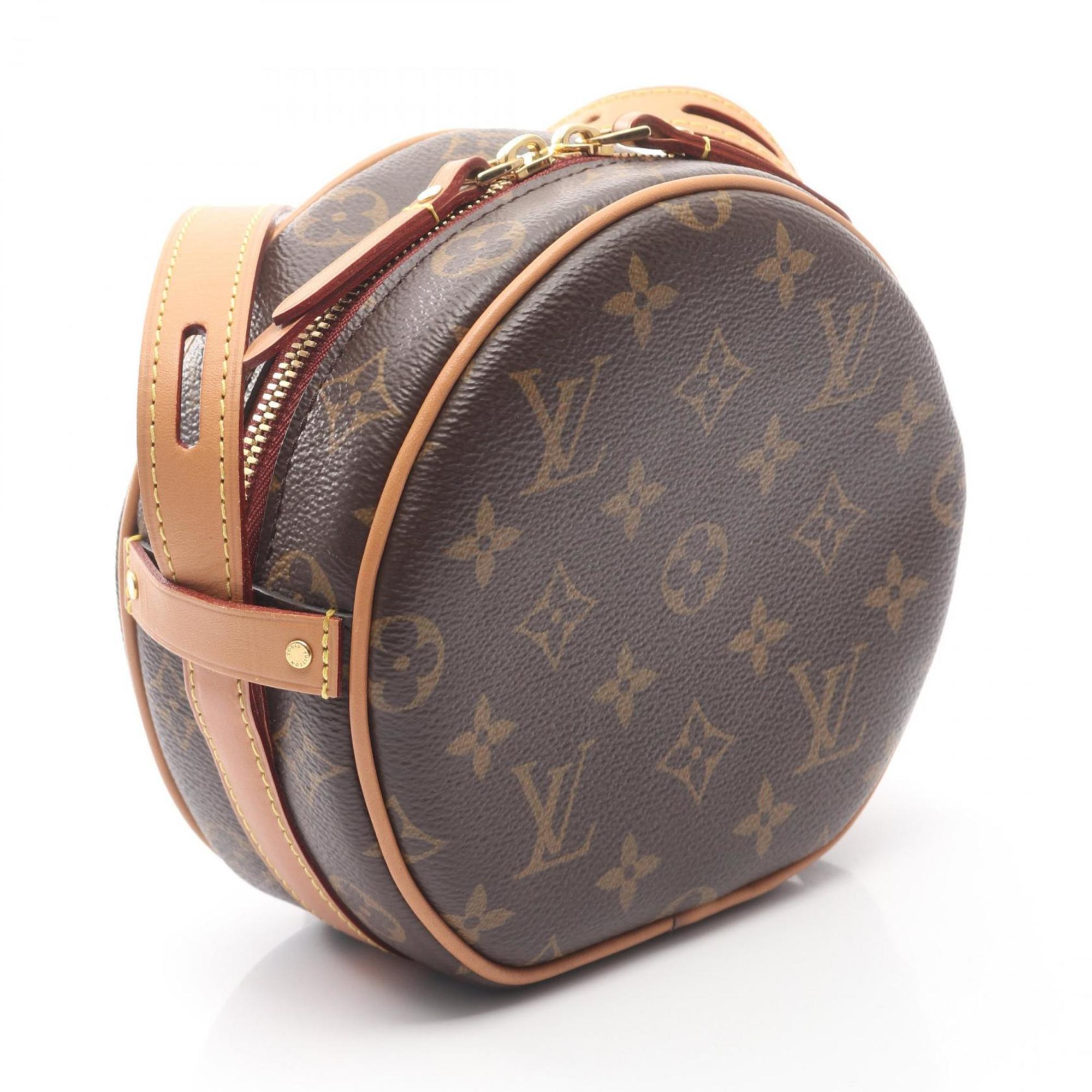 Louis Vuitton Brown Monogram Coated Canvas Handbag Shoulder Bag (Pre-Owned)