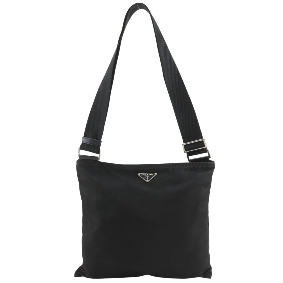 Prada Black Nylon Shoulder Bag (Pre-Owned)