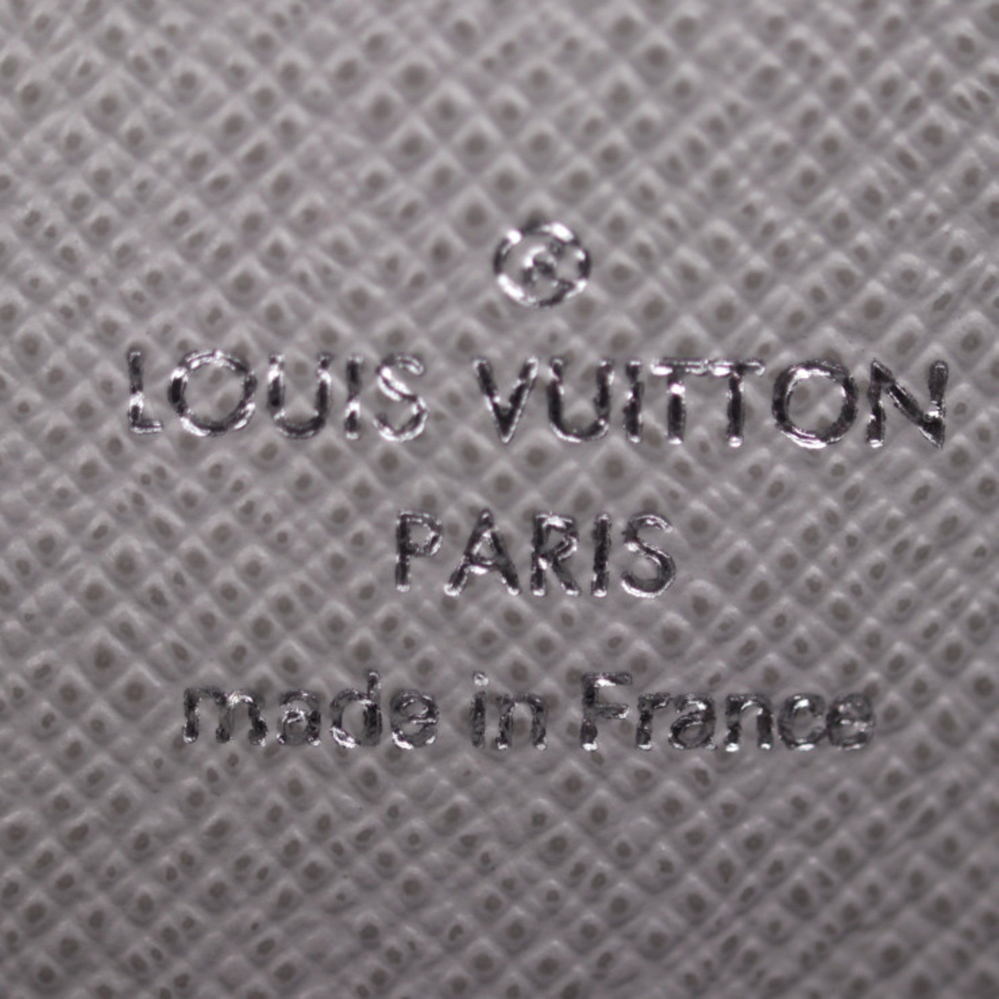 Louis Vuitton Light Gray Monogram Eclipse Clutch Bag Handbag (Pre-Owned)