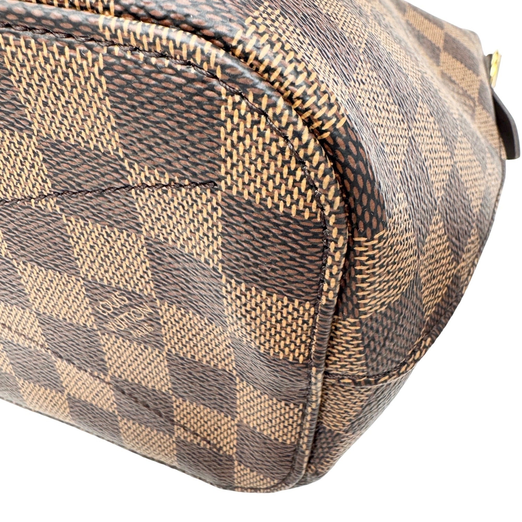 Louis Vuitton Damier Brown Damier Canvas Damier Canvas Handbag Shoulder Bag (Pre-Owned)