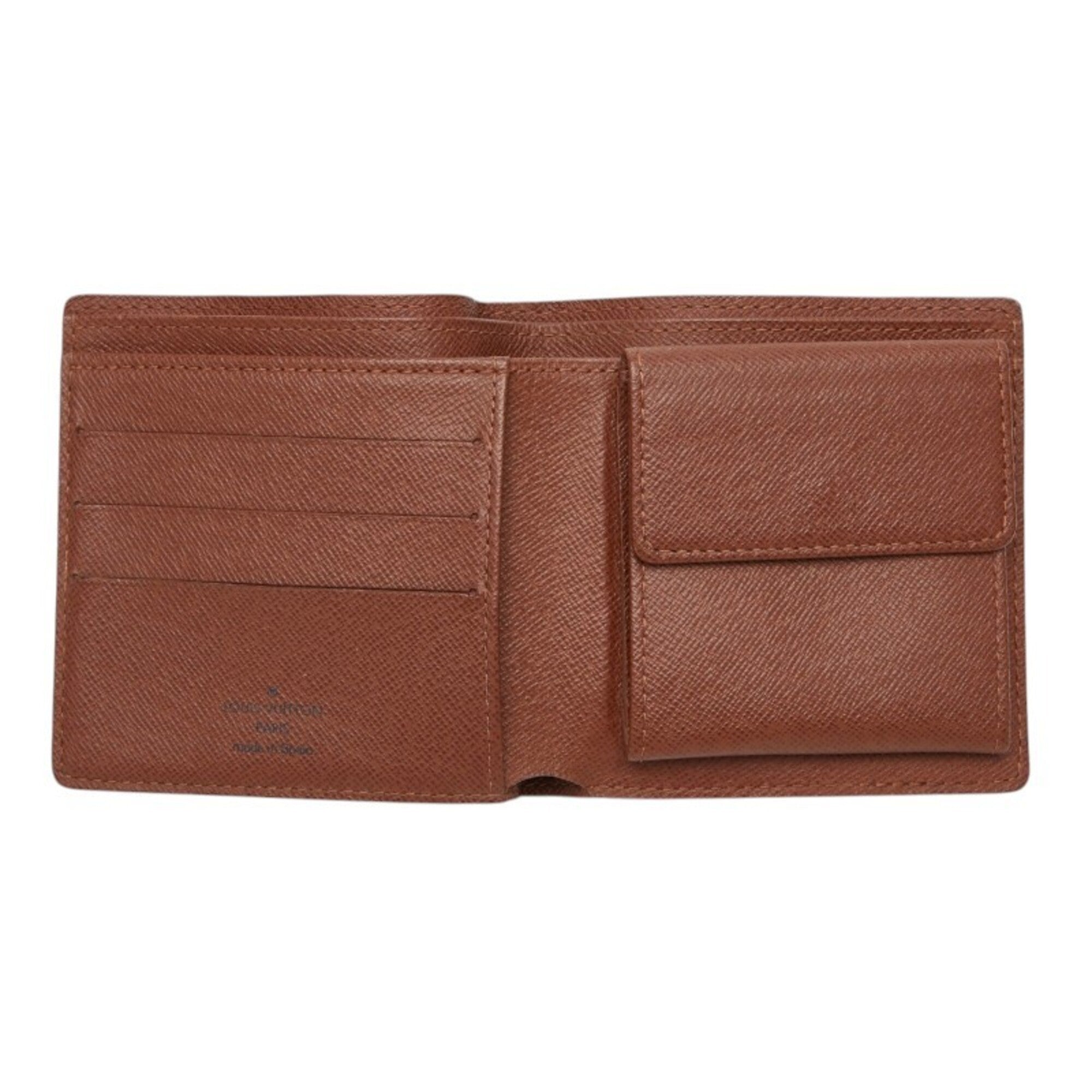 Louis Vuitton Brown Multi-Color Pvc Leather Wallet (Bi-Fold) (Pre-Owned)