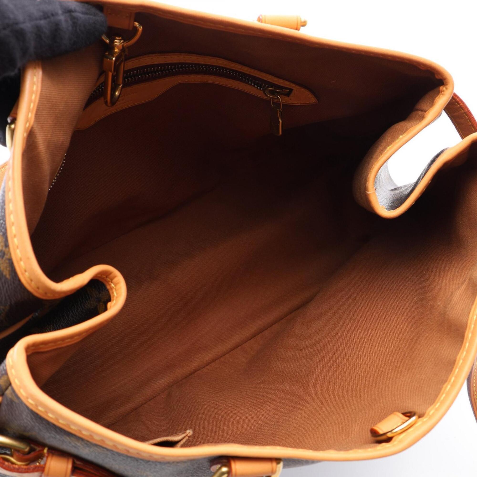 Louis Vuitton Brown Pvc Leather Handbag Shoulder Bag (Pre-Owned)