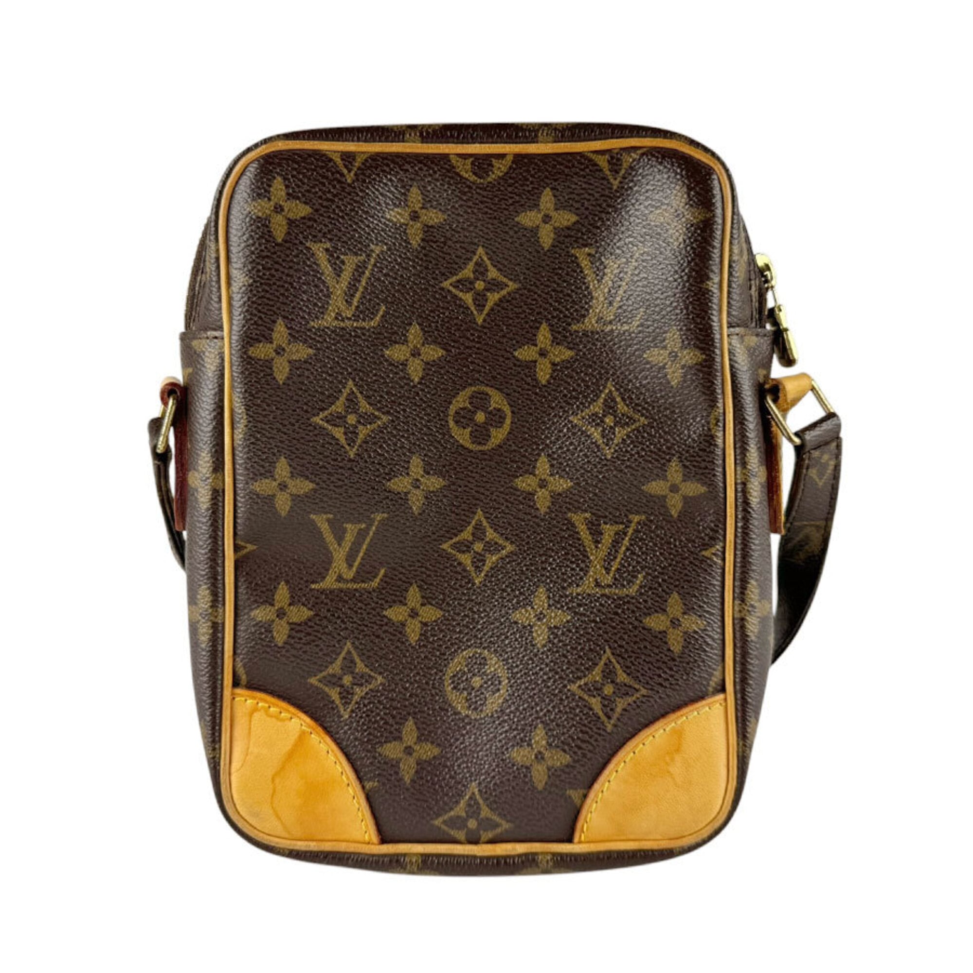 Louis Vuitton Brown Monogram Shoulder Bag (Pre-Owned)