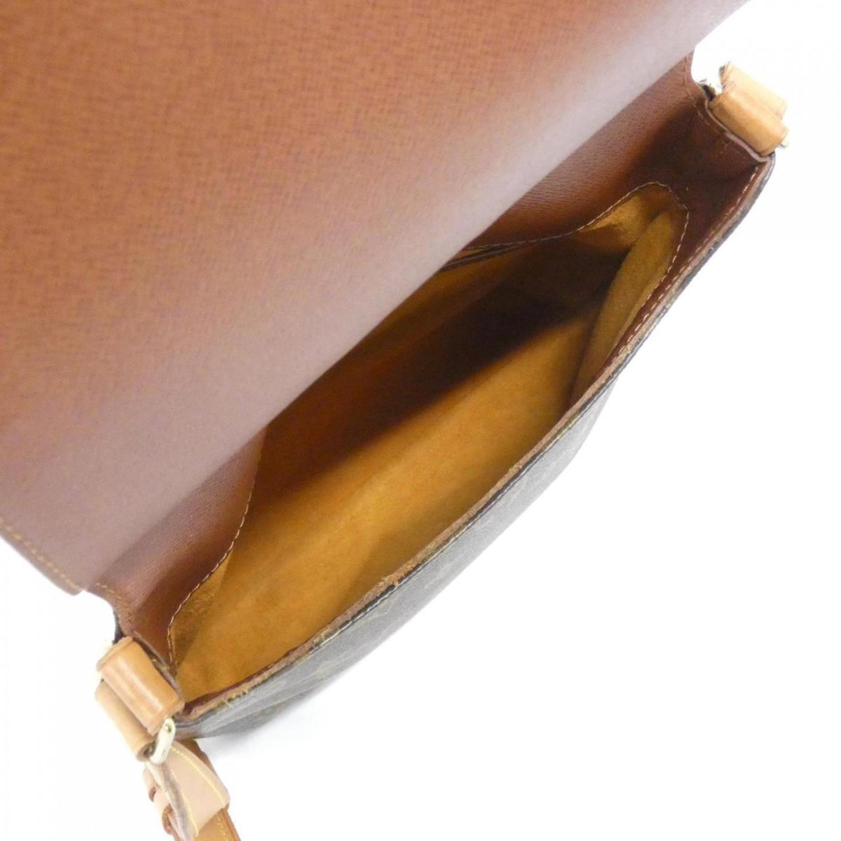 Louis Vuitton Brown Coated Canvas Shoulder Bag (Pre-Owned)