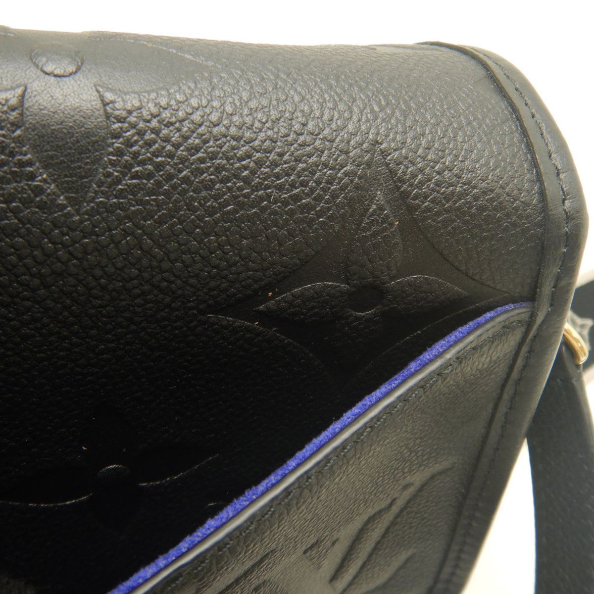 Louis Vuitton Monogram Empreinte Noir Leather Shoulder Bag (Pre-Owned)
