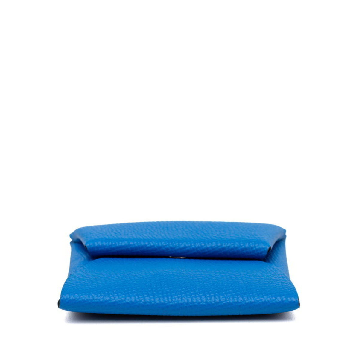 Hermes Blue Epsom Leather Coin Purse/Coin Case (Pre-Owned)