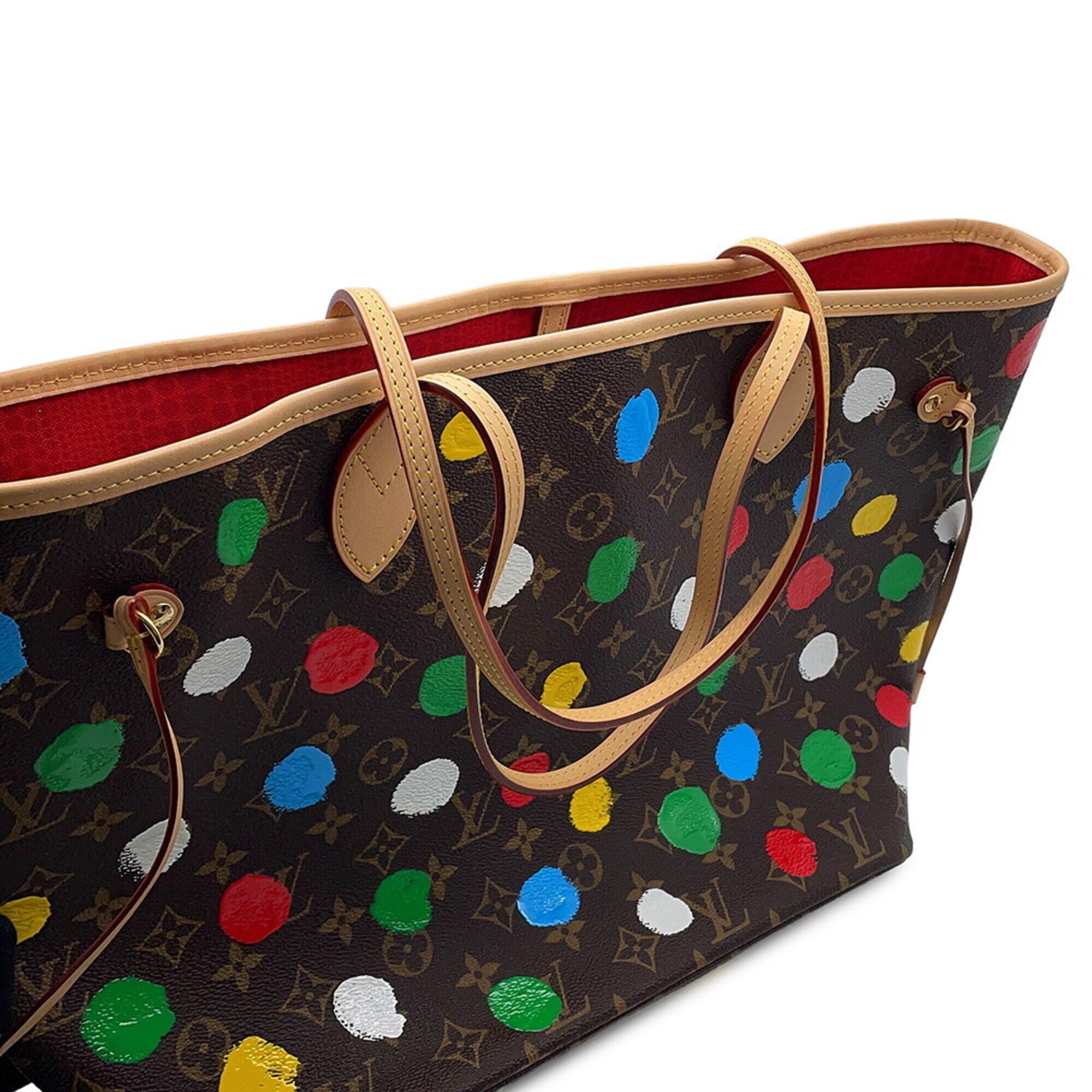 Louis Vuitton Monogram Brown Multi-Color Monogram Handbag Shoulder Bag Tote Bag (Pre-Owned)