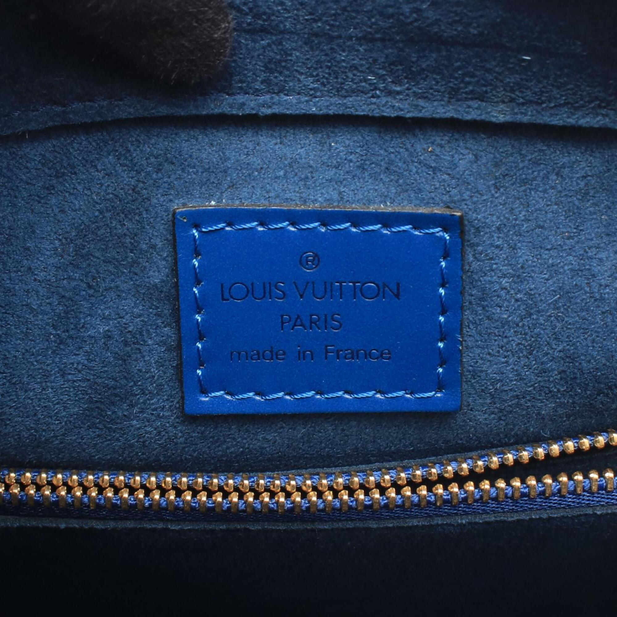 Louis Vuitton Blue Epi Leather Handbag (Pre-Owned)