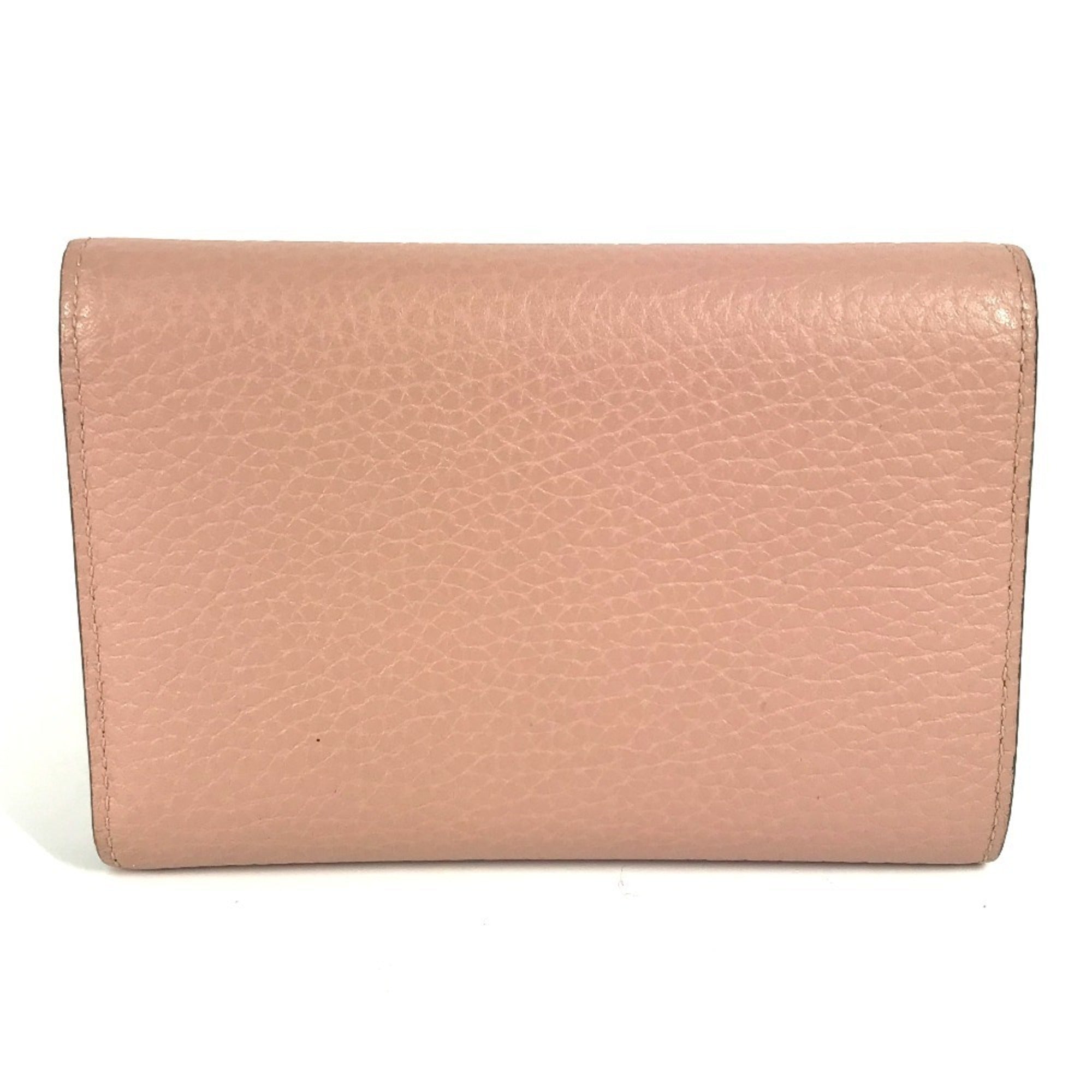 Louis Vuitton Taurillon Magnolia Pink Leather Wallet (Tri-Fold) (Pre-Owned)