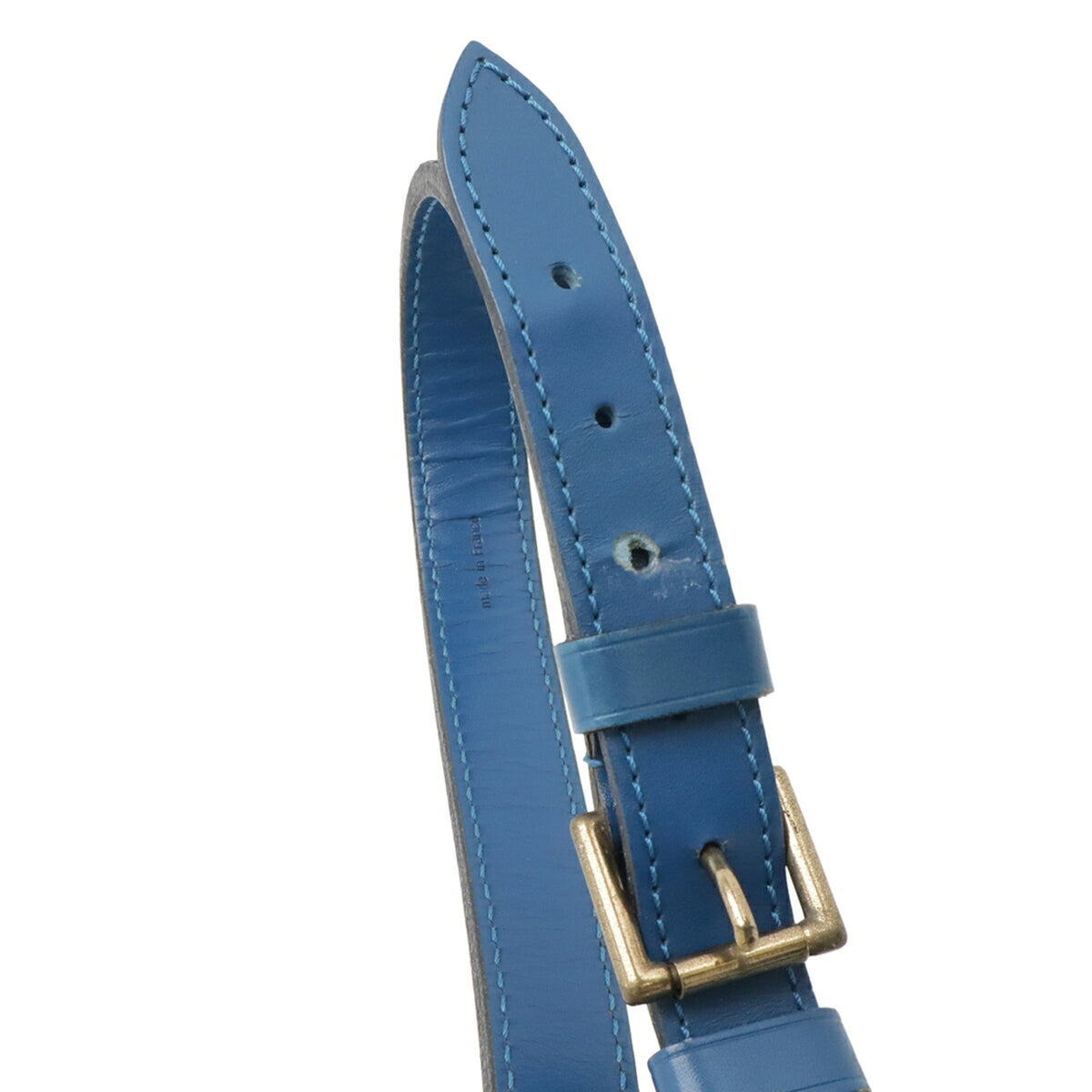 Louis Vuitton Epi Toledo Blue Epi Leather Shoulder Bag (Pre-Owned)