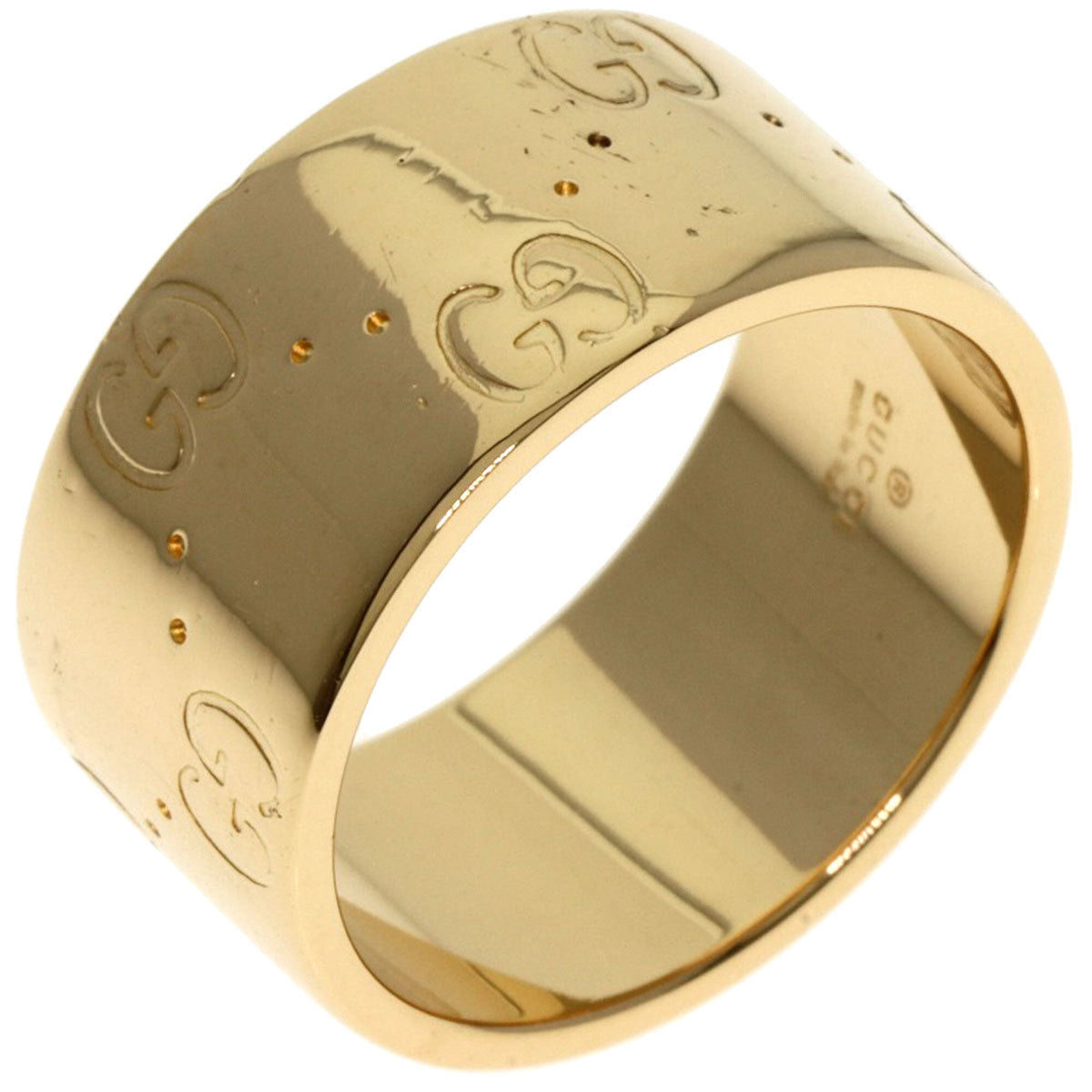 Gucci Icon Yellow Band Ring (Pre-Owned)