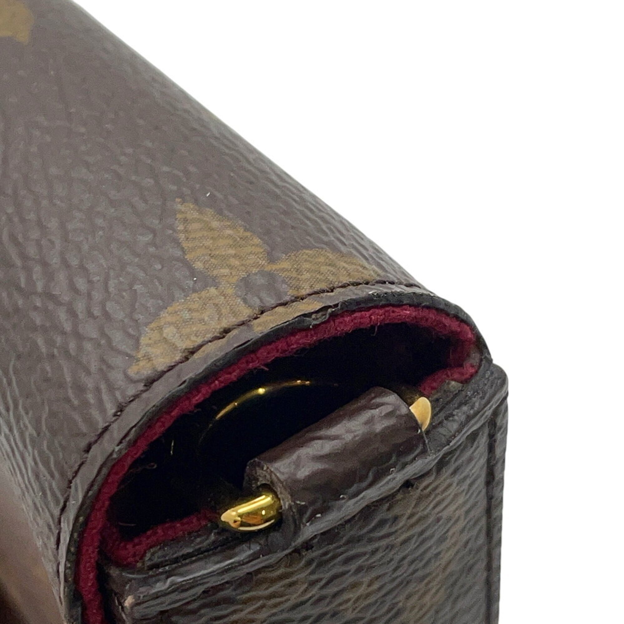 Louis Vuitton Monogram Fuchsia Monogram Pochette Shoulder Bag (Pre-Owned)