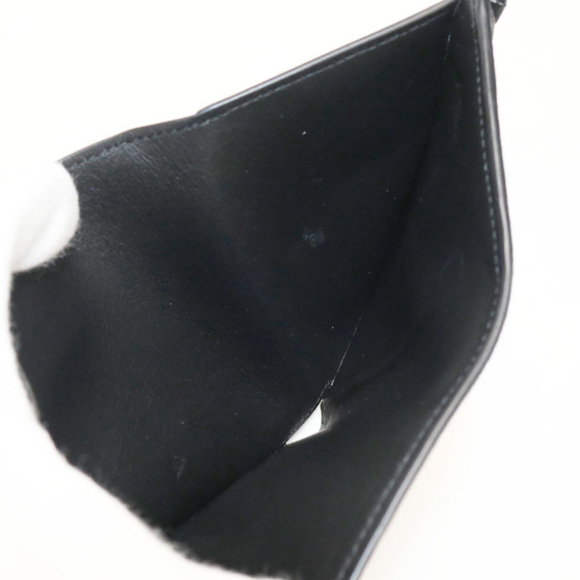 Loewe Black Leather Wallet (Tri-Fold) (Pre-Owned)