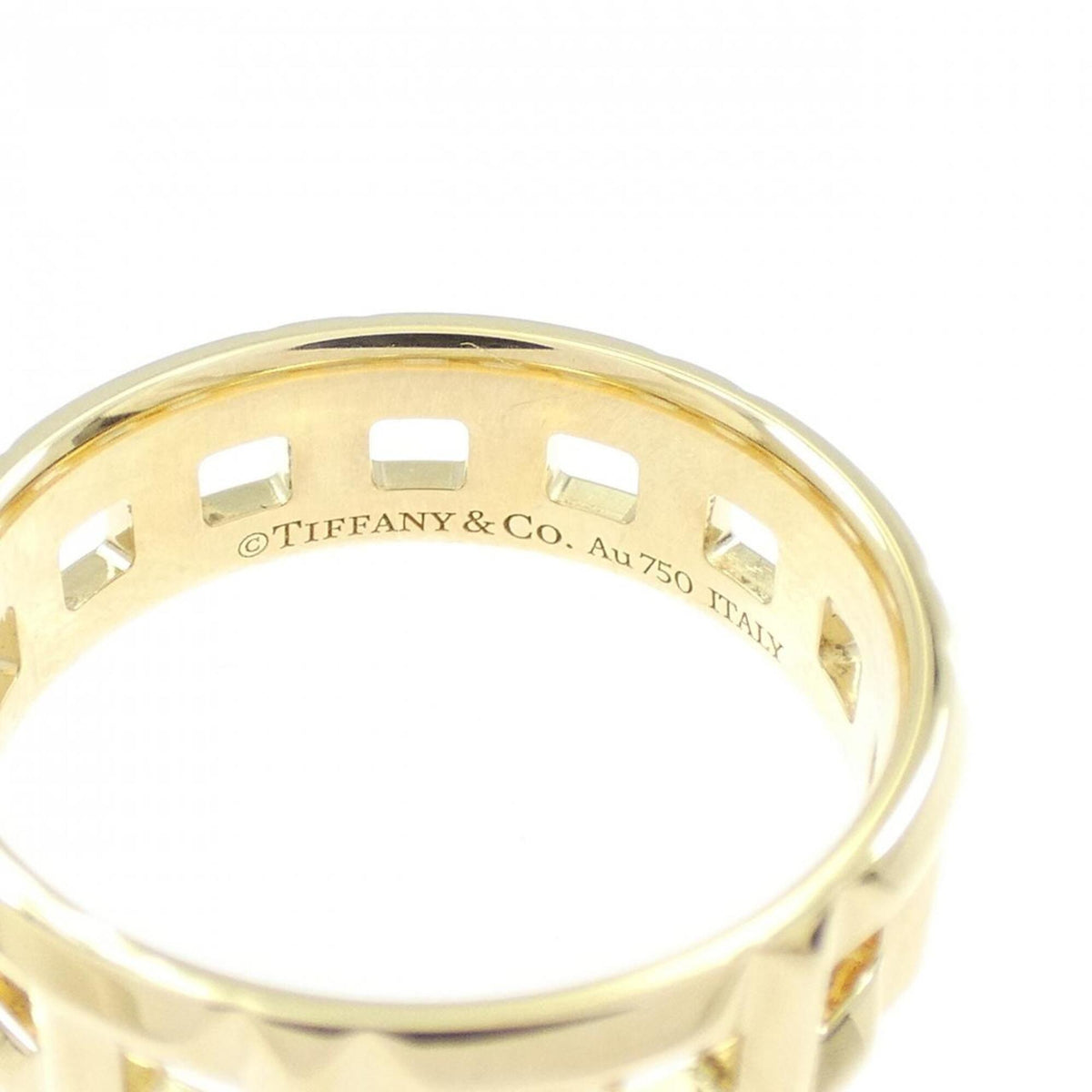 Tiffany Yellow Gold (18K) Band Ring (Pre-Owned)