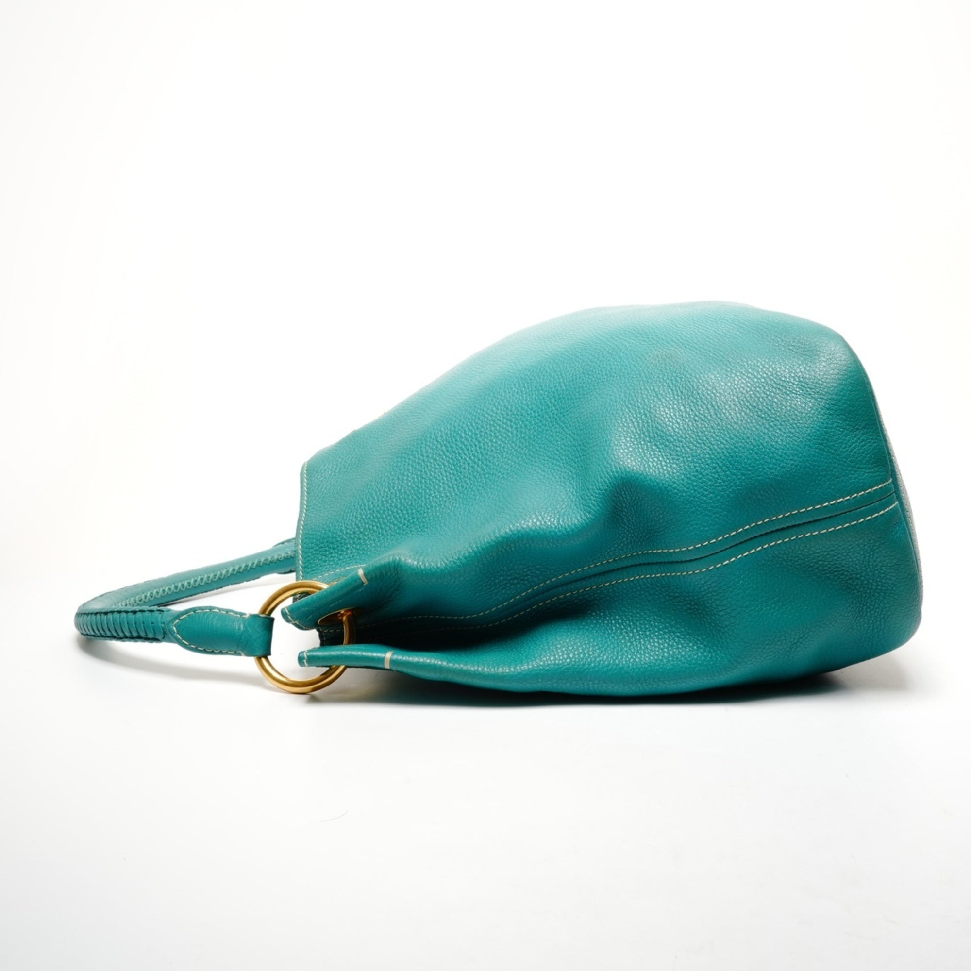 Prada Green Shoulder Bag (Pre-Owned)