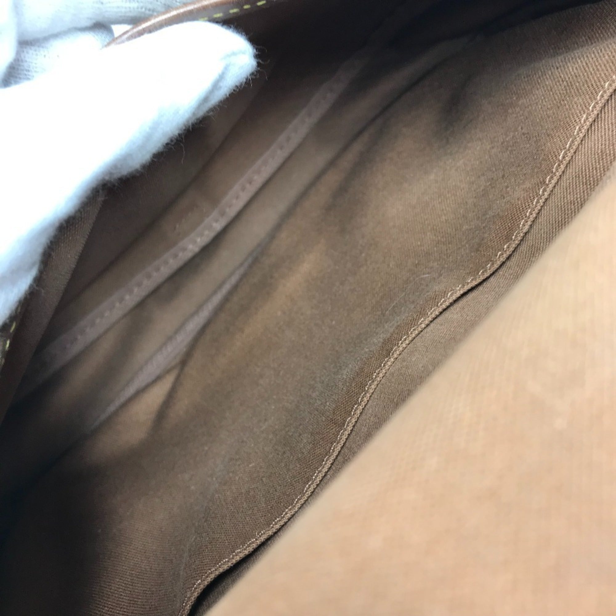 Louis Vuitton Brown Monogram Shoulder Bag (Pre-Owned)