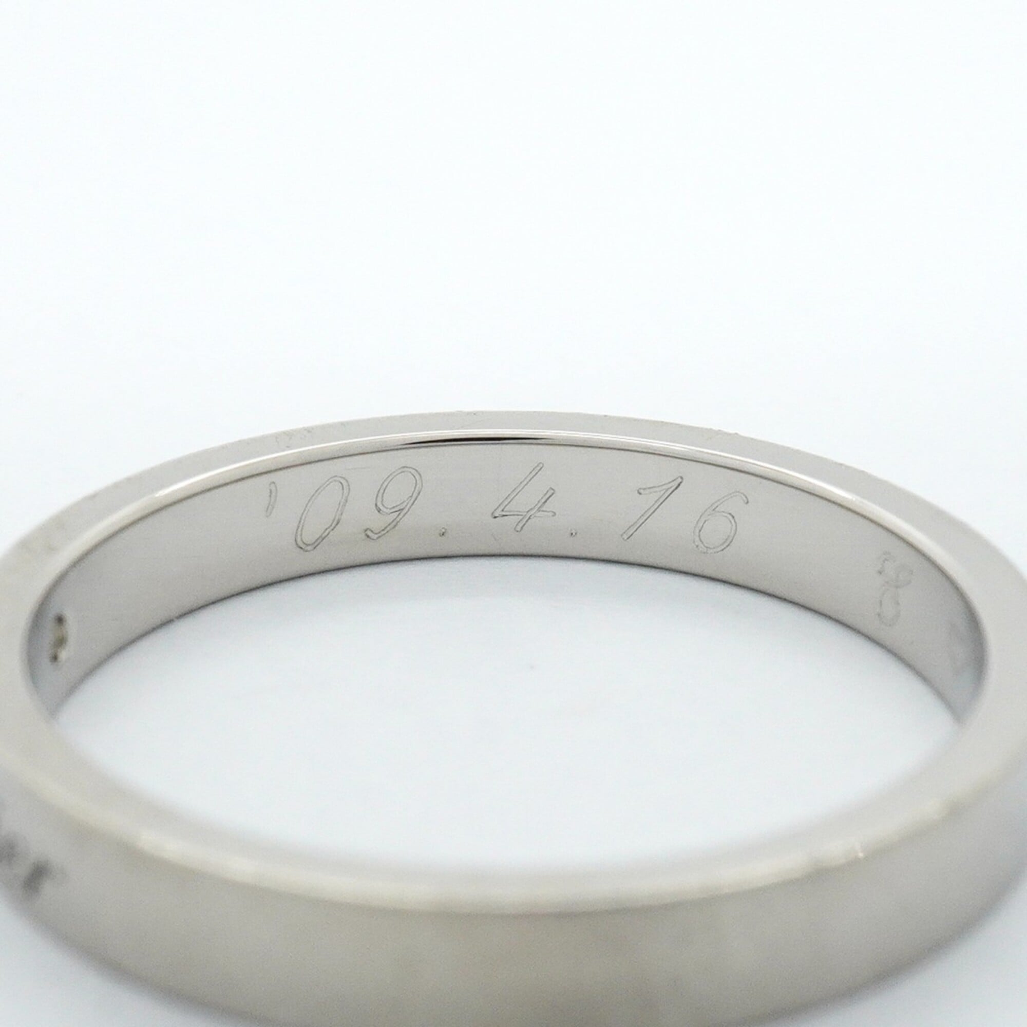 Cartier Platinum 950 Band Ring (Pre-Owned)