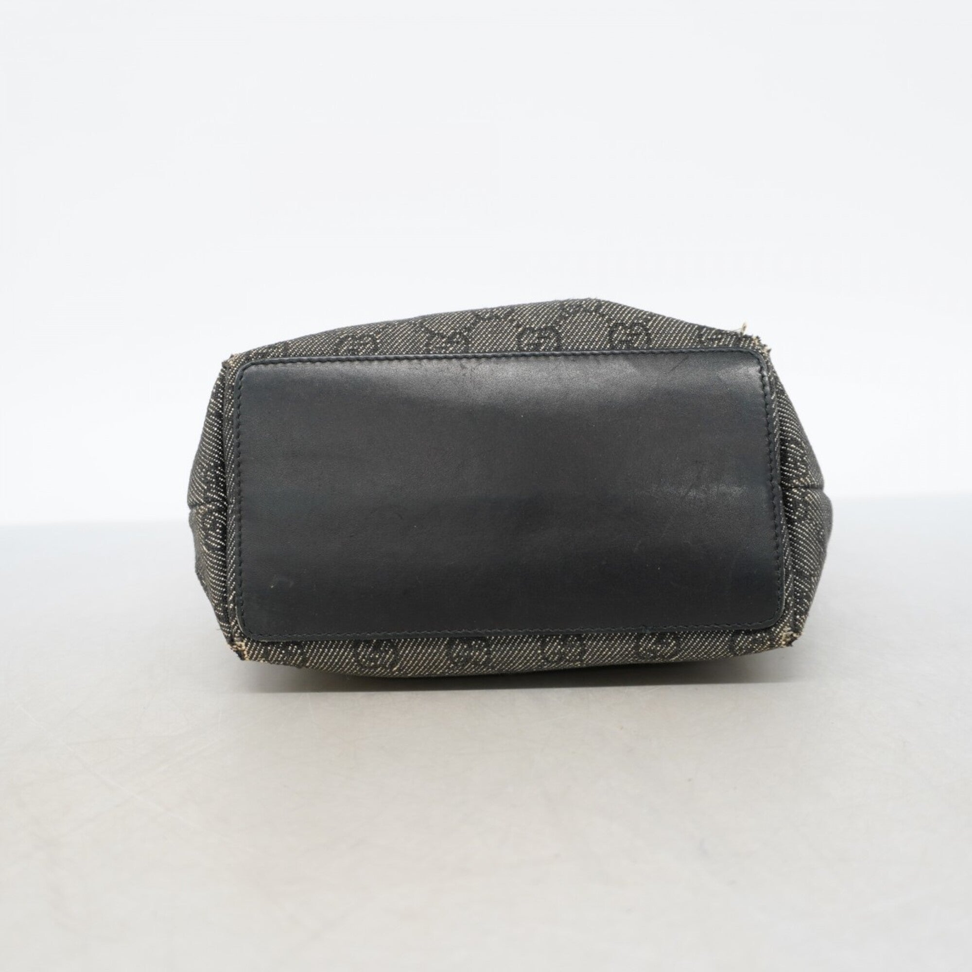 Gucci Black Denim Tote Bag (Pre-Owned)