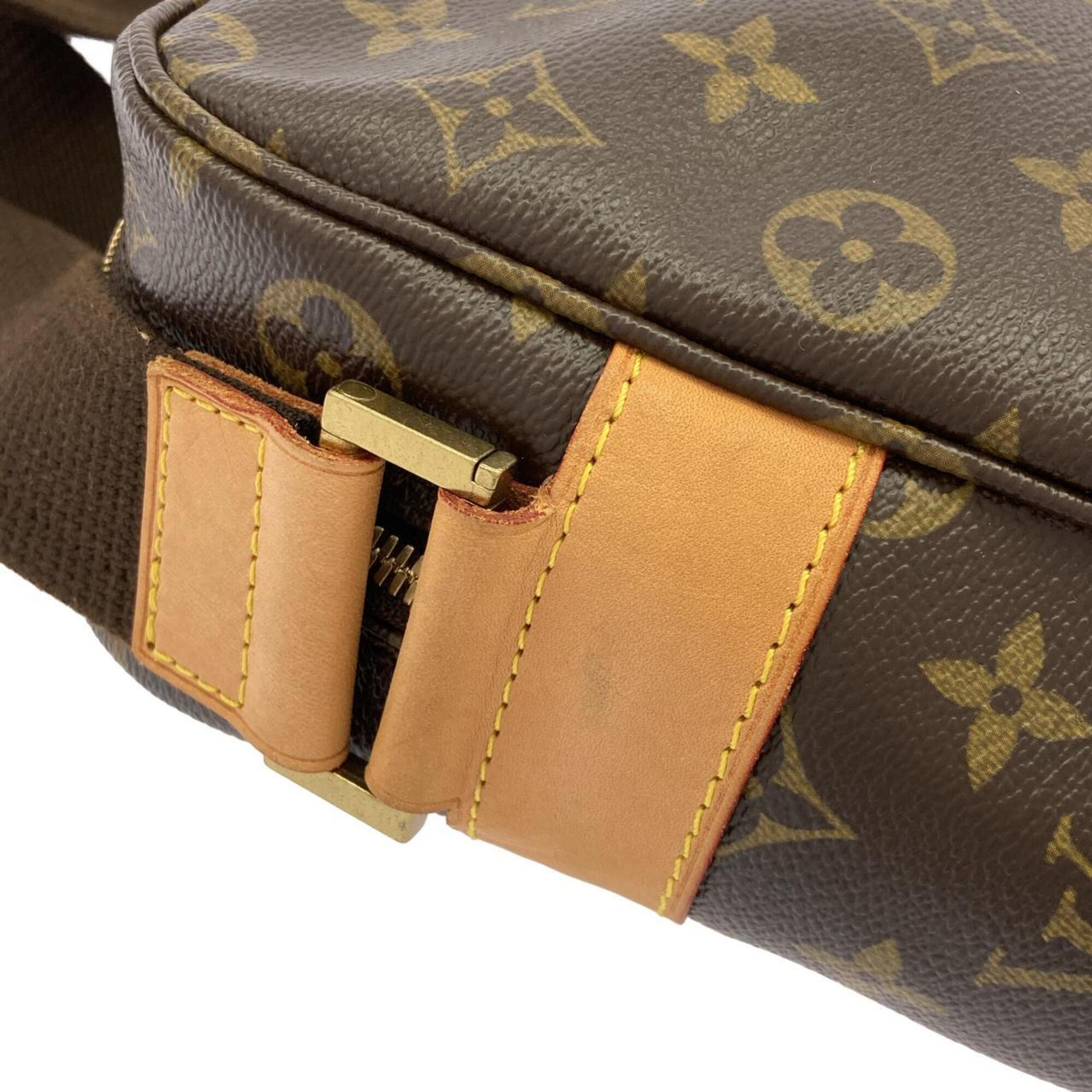 Louis Vuitton Marron Coated Canvas Handbag (Pre-Owned)