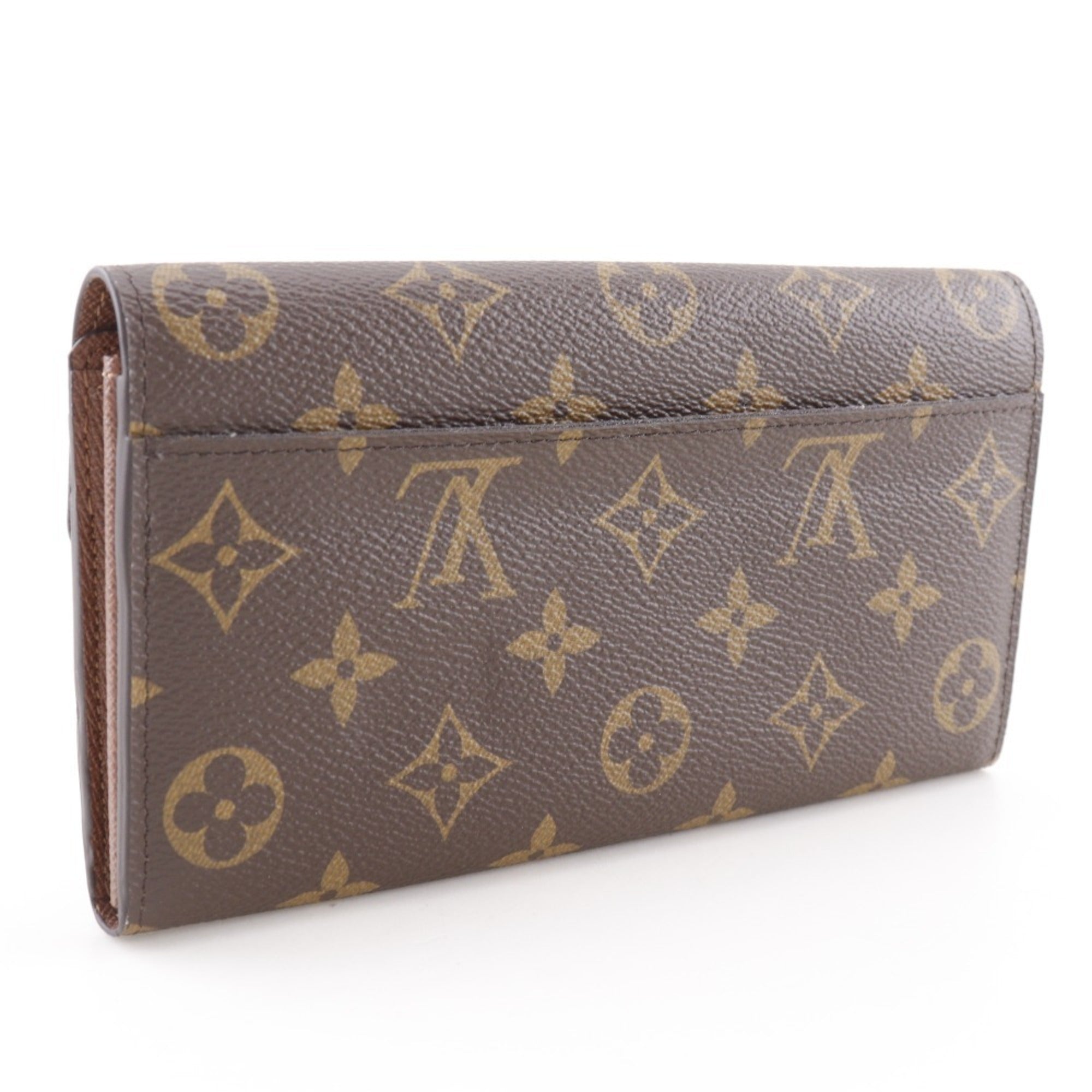 Louis Vuitton Monogram Brown Monogram Monogram Long Wallet (Bi-Fold) (Pre-Owned)