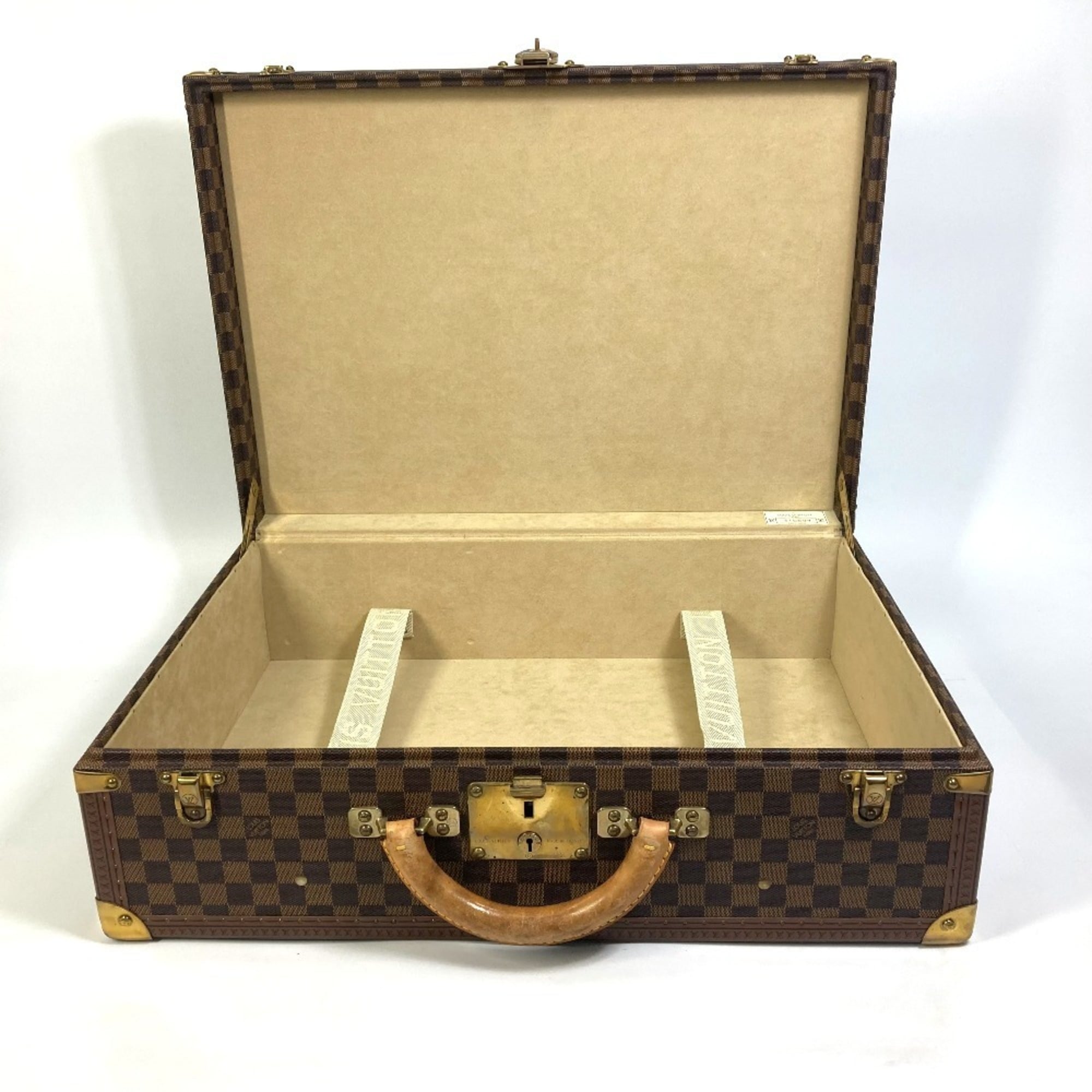 Louis Vuitton Brown Damier Canvas Damier Canvas Briefcase (Pre-Owned)
