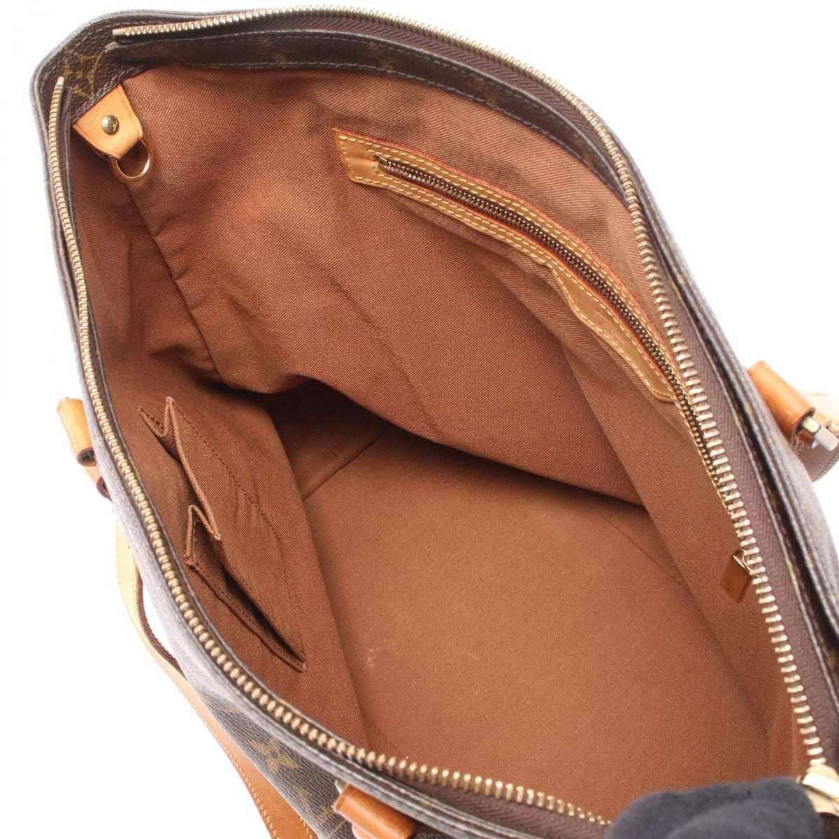 Louis Vuitton Brown Monogram Monogram Leather Handbag Tote Bag (Pre-Owned)